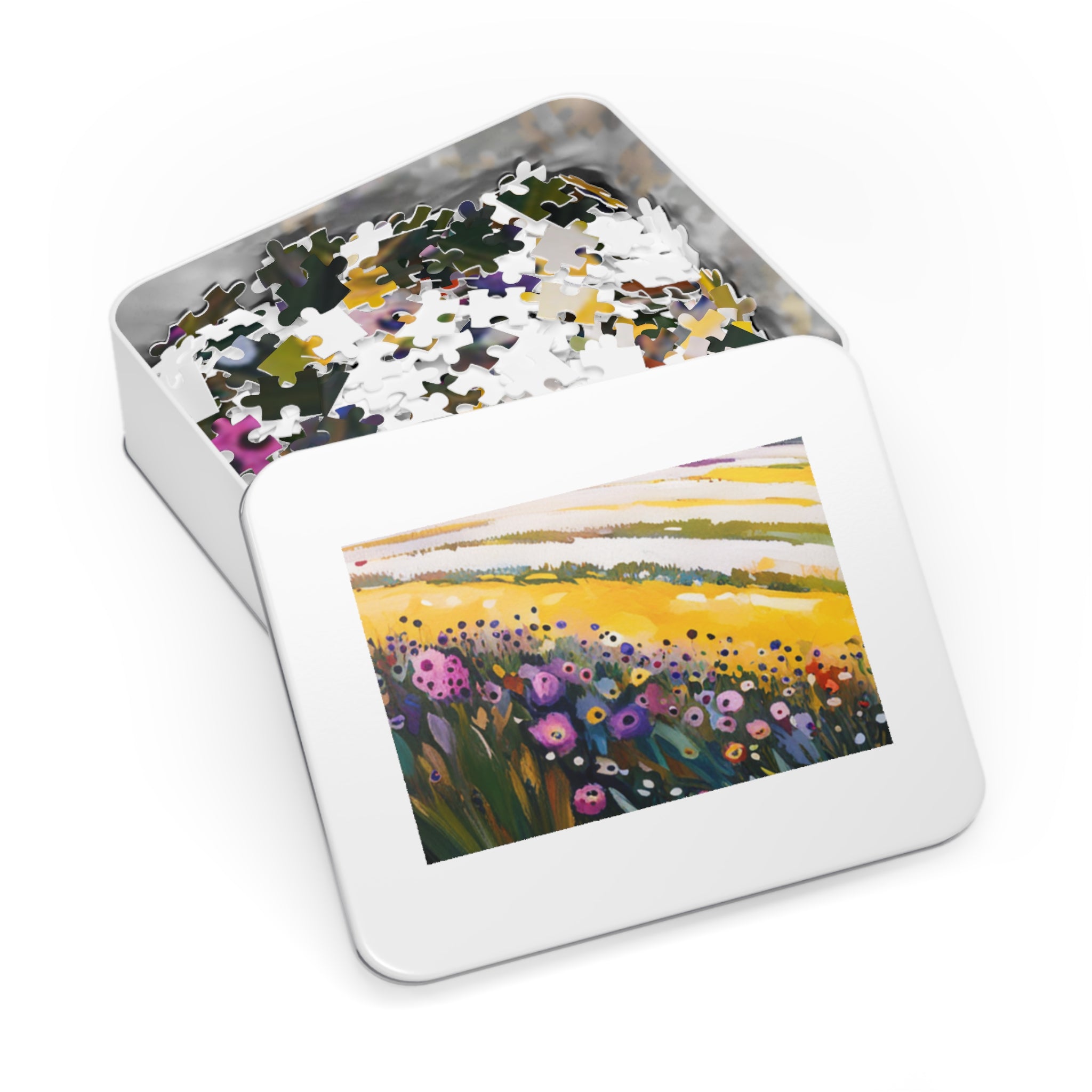Field of Flower Jigsaw Puzzle (30, 110, 252, 500,1000-Piece)
