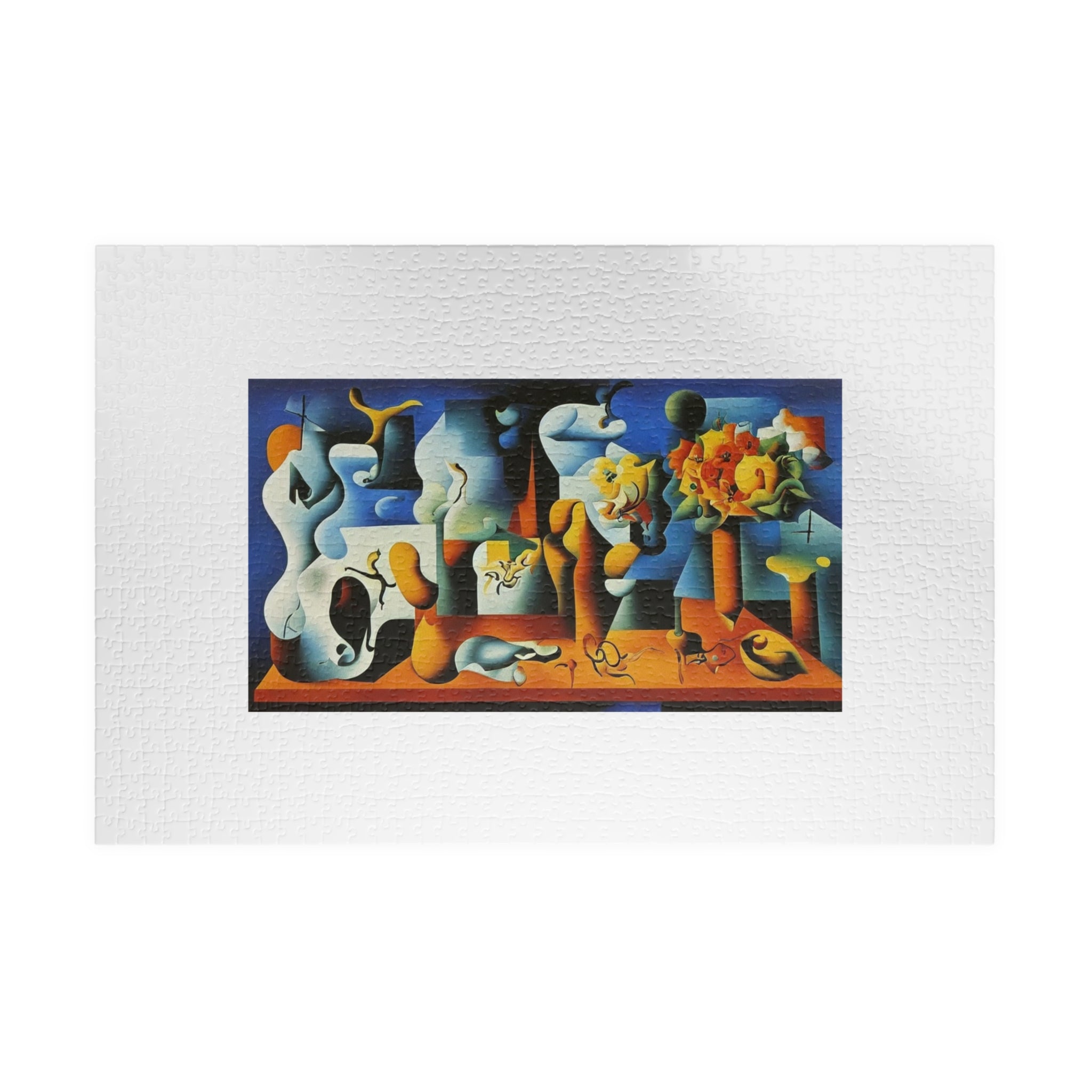 Abstract Flowers Series 2 Puzzle (110, 252, 520, 1014-piece)