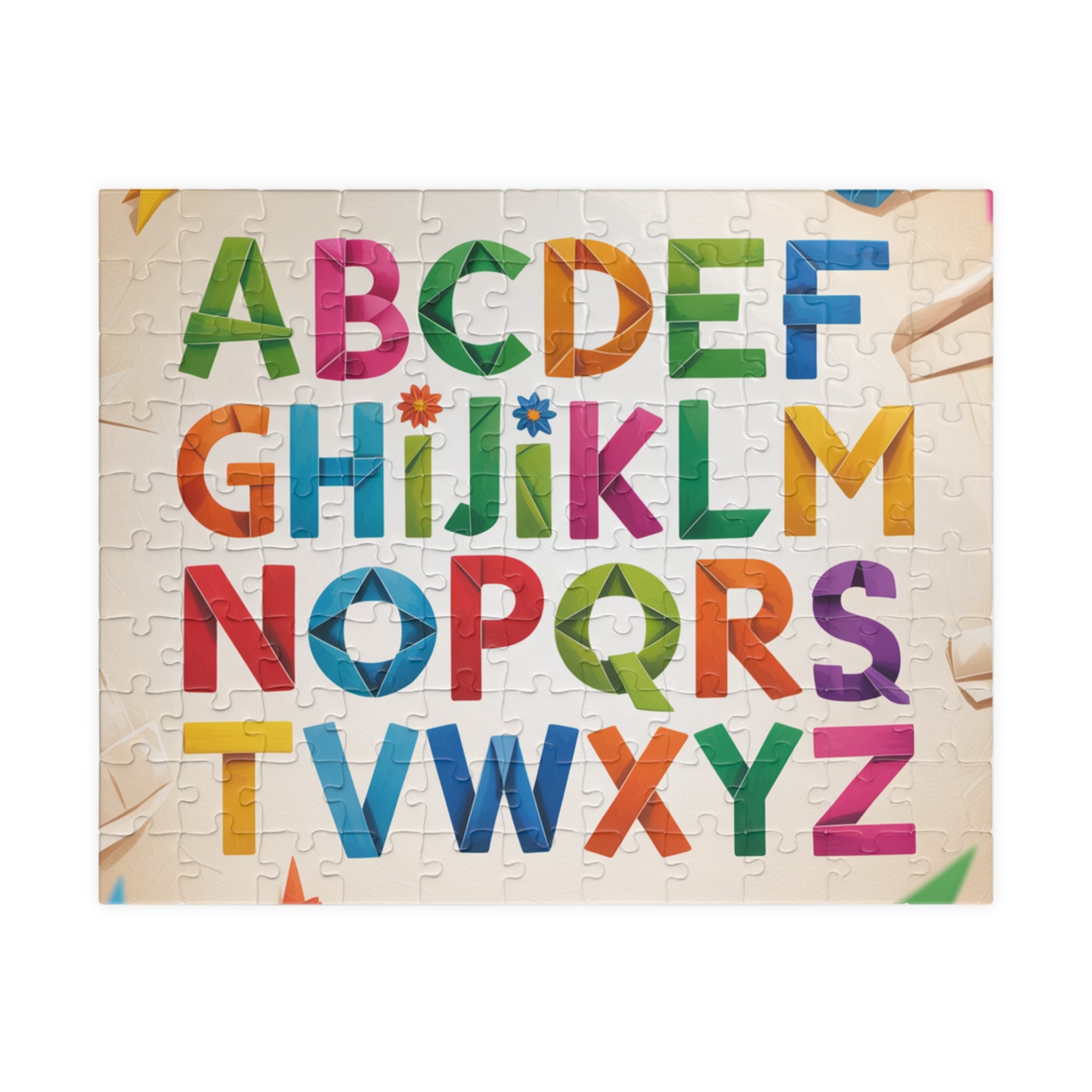 Colorful ABC Puzzle for Kids, Educational Fun, Perfect for Family Game Night, Toddler Learning, Birthday Gift