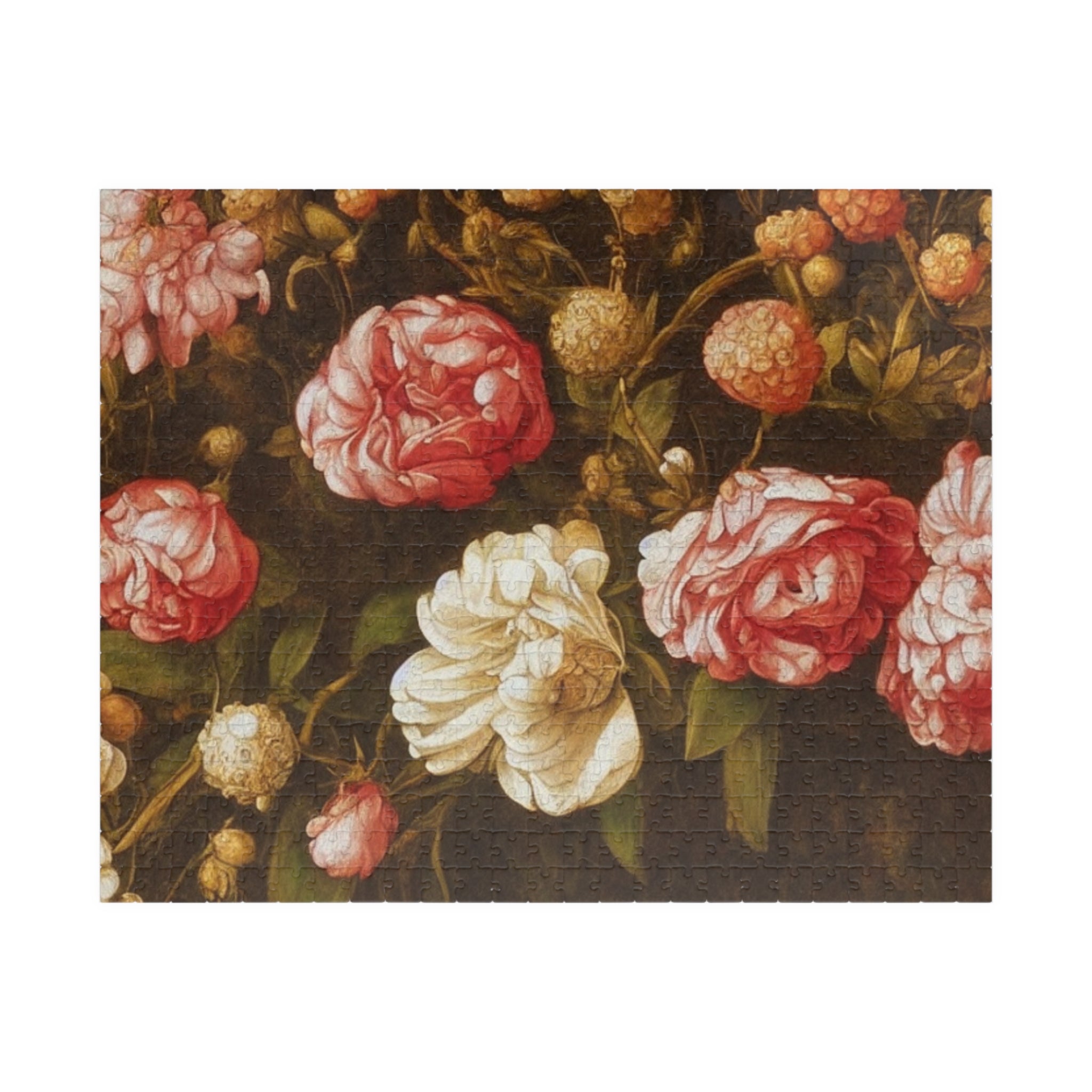 Floral Still Life 3 Puzzle (110, 252, 520, 1014-piece)