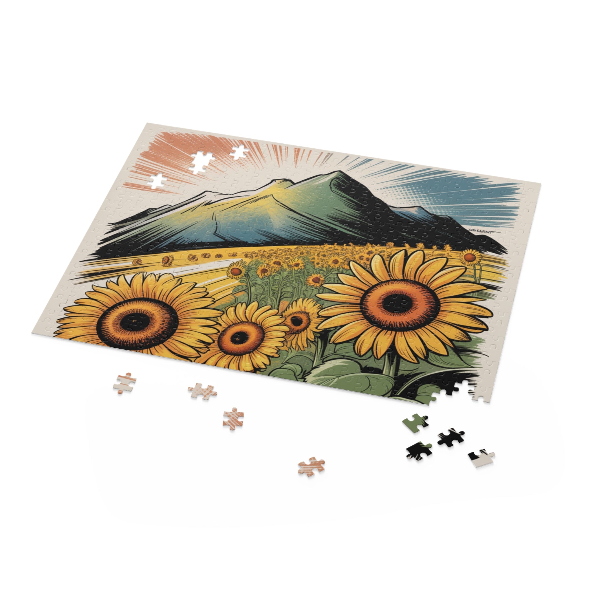 Sunflower Mountain Puzzle —