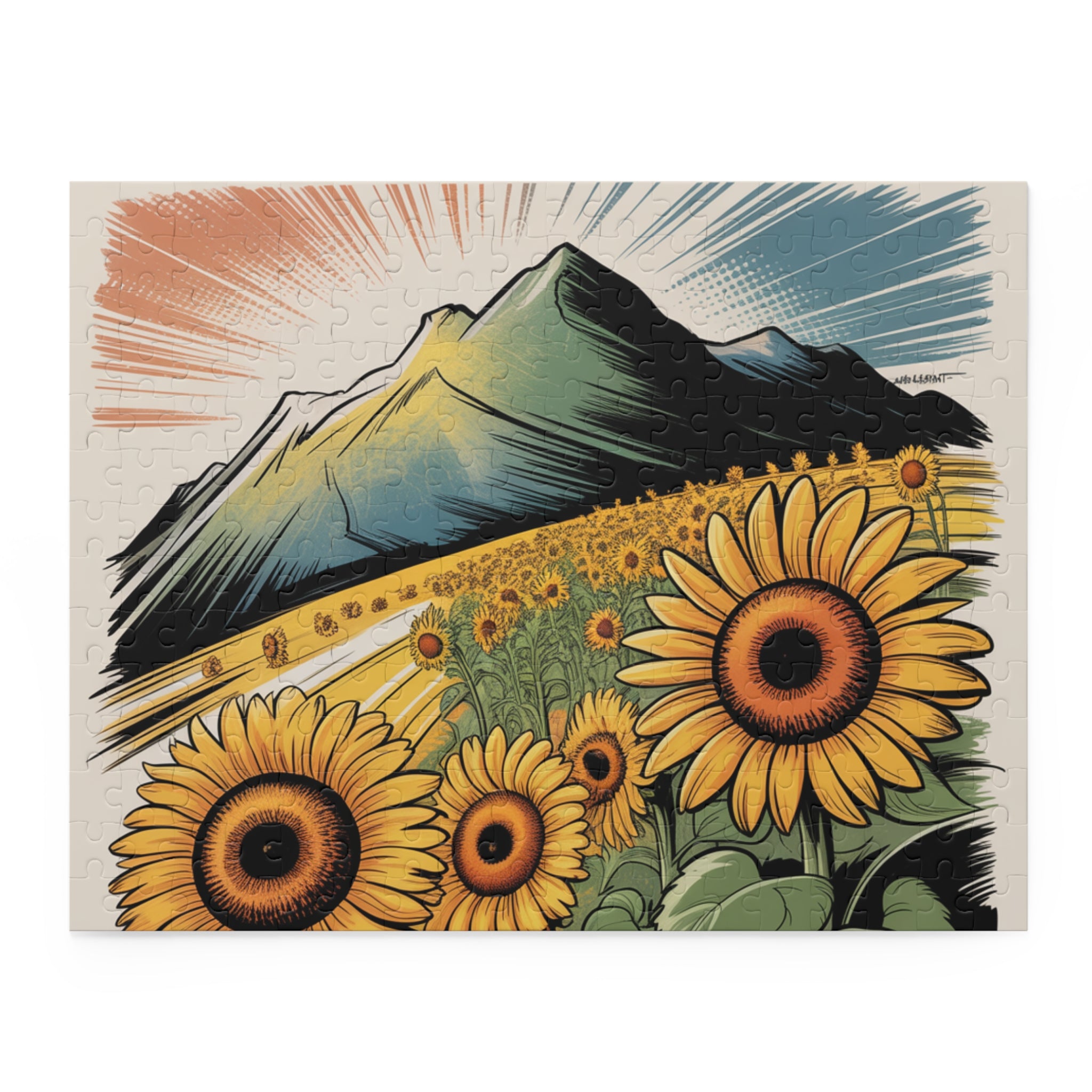 Sunflower Mountain Puzzle —