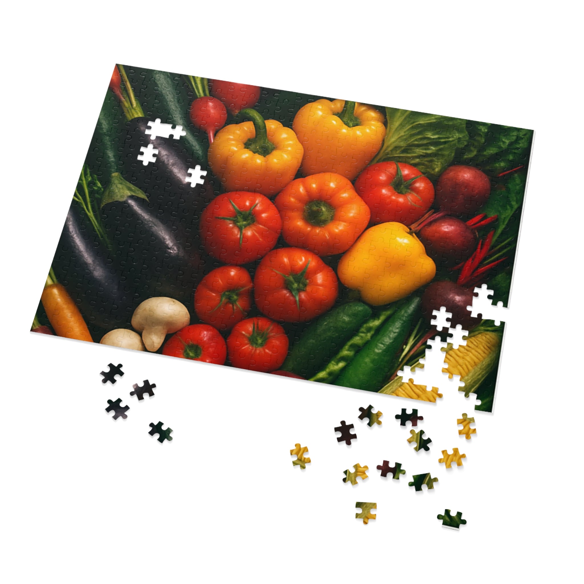 Vegetable Harvest Jigsaw Puzzle