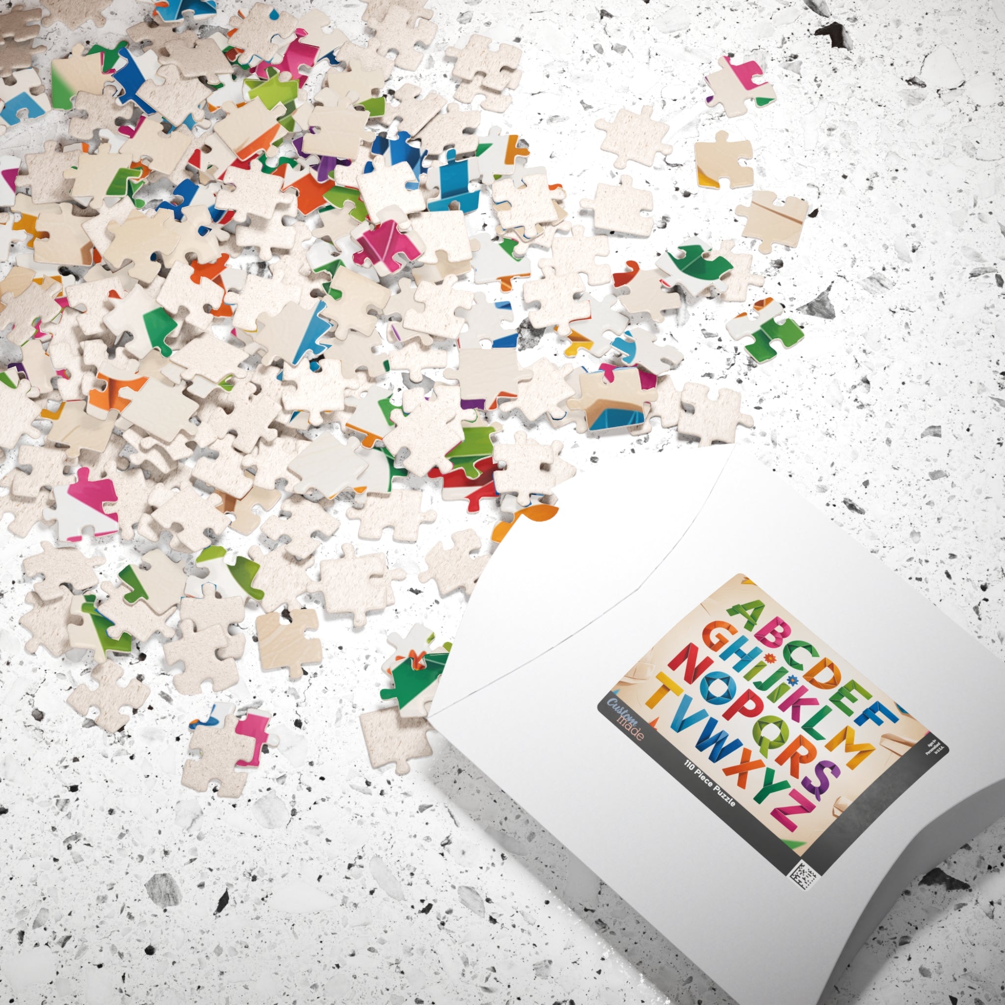 Colorful ABC Puzzle for Kids, Educational Fun, Perfect for Family Game Night, Toddler Learning, Birthday Gift