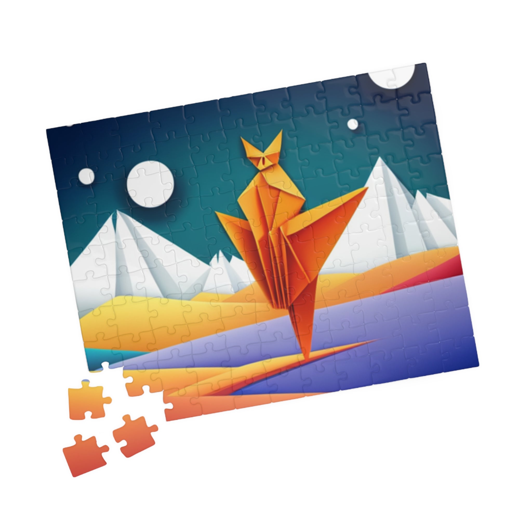 Children's Origami Animals Puzzle