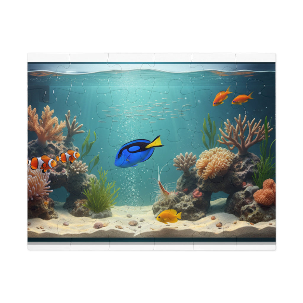 Underwater Reef Aquarium Jigsaw Puzzle —