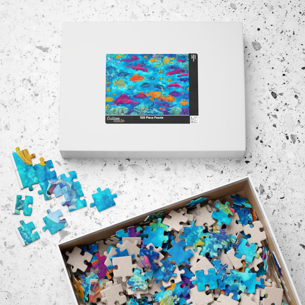 Colorful Underwater Sea life Puzzle