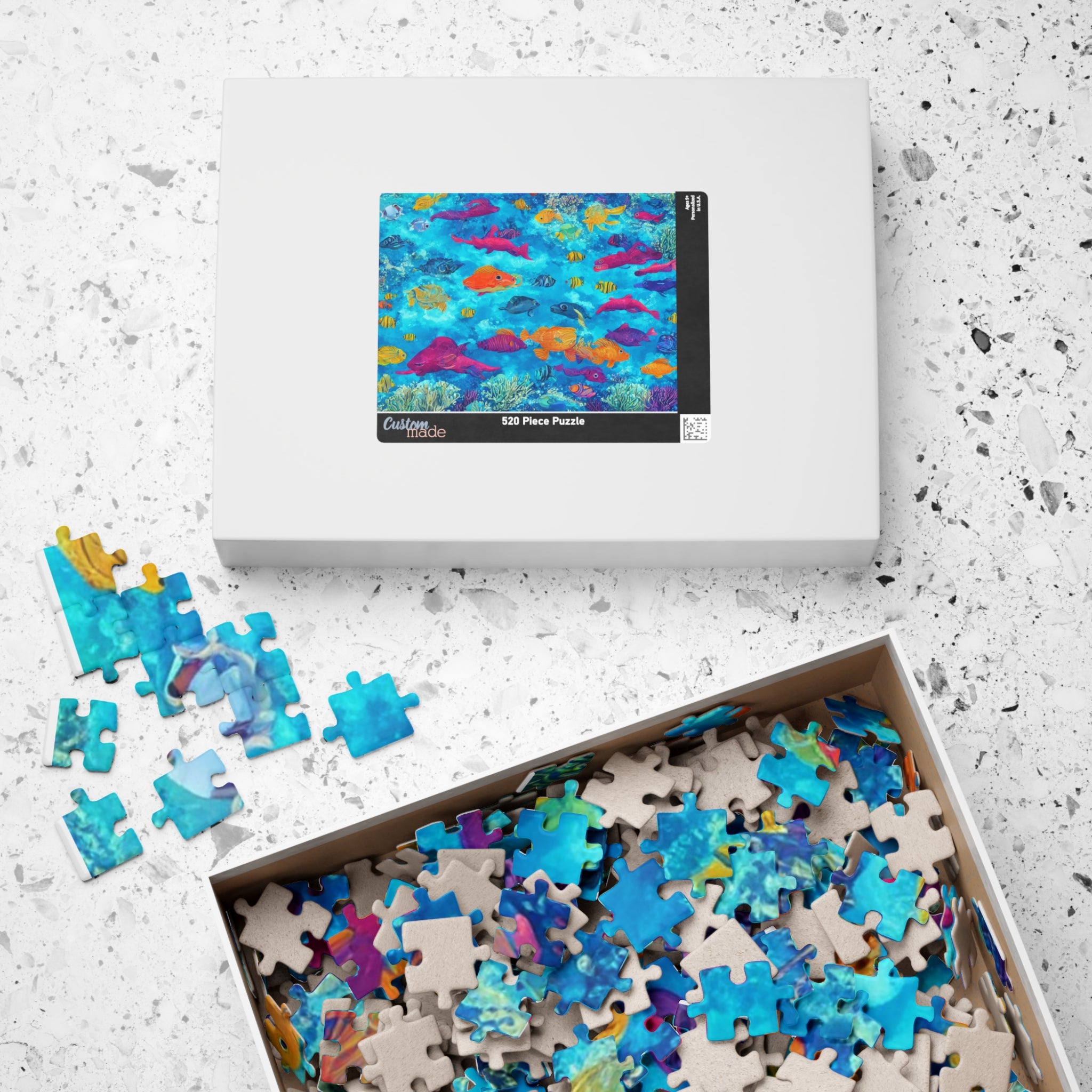 Colorful Underwater Sea life Puzzle