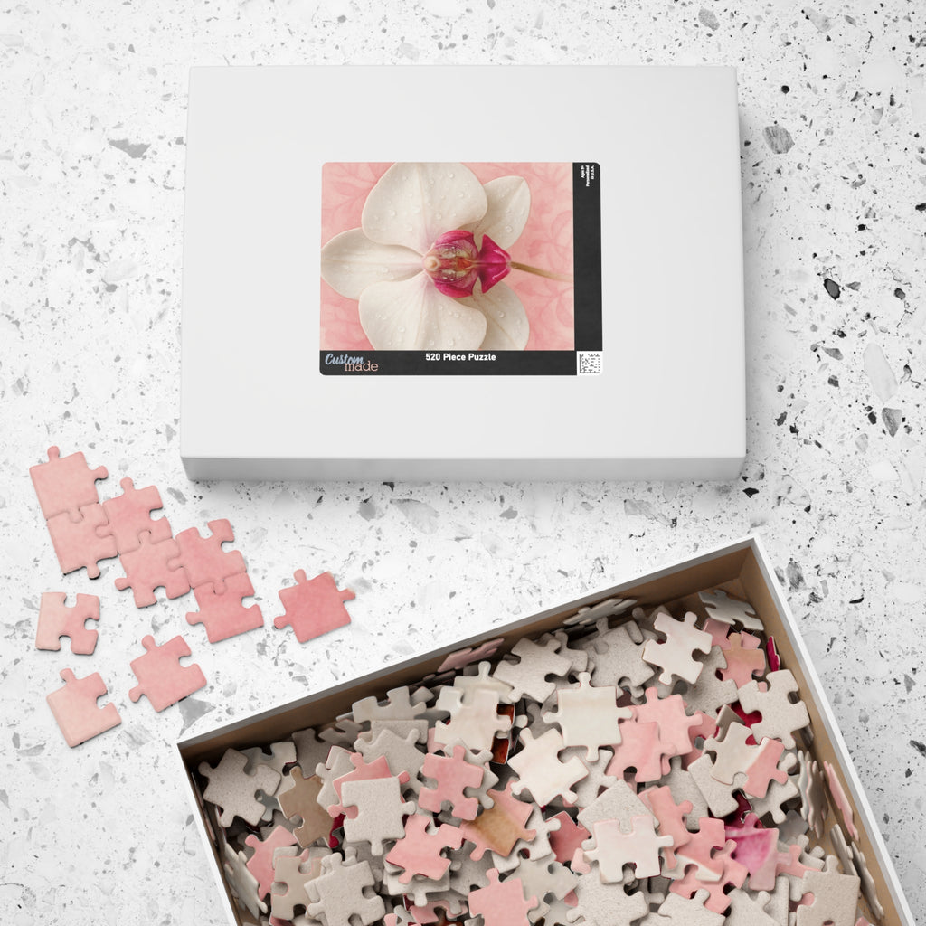 Orchid Blossom in Pink Jigsaw Puzzle —