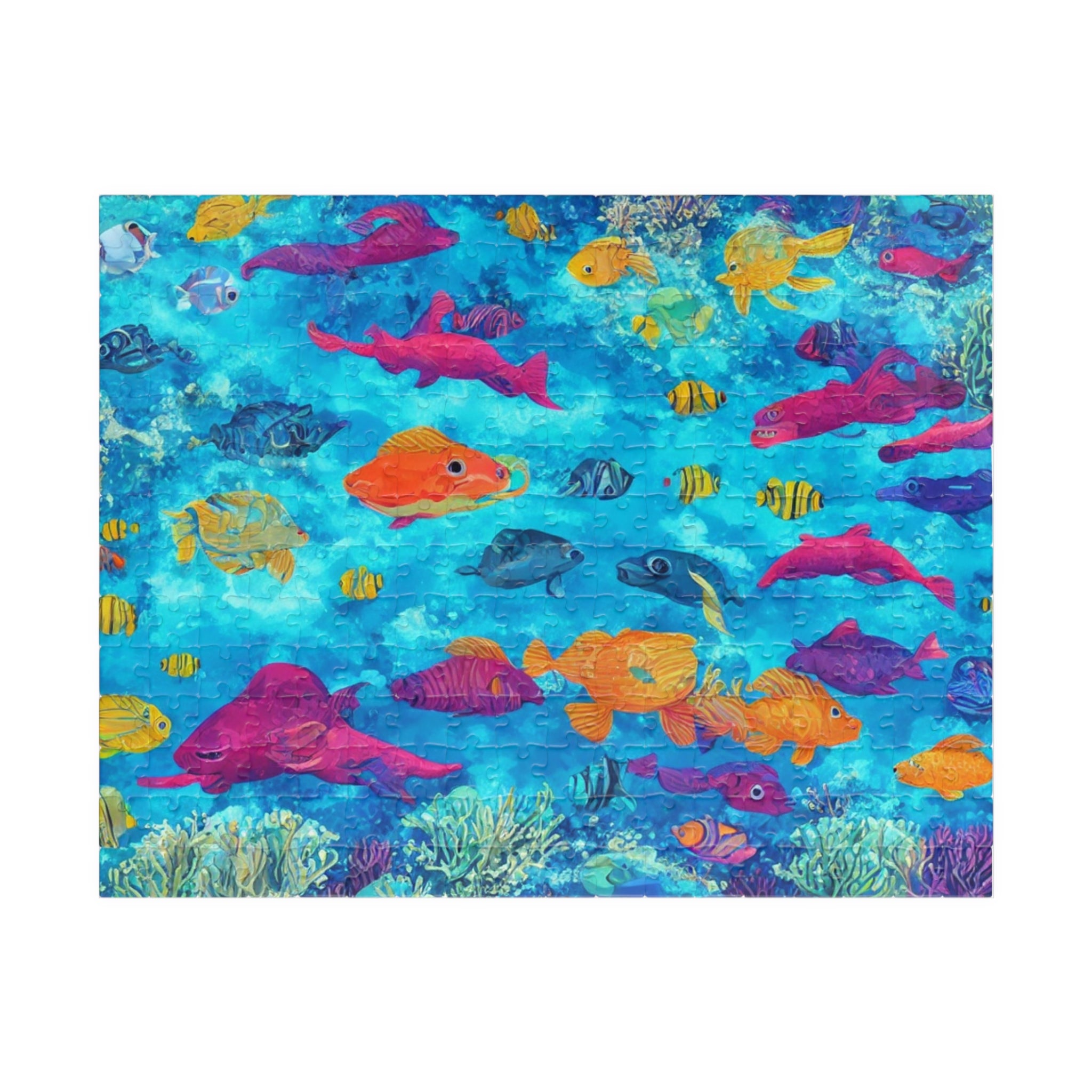Colorful Underwater Sea life Puzzle