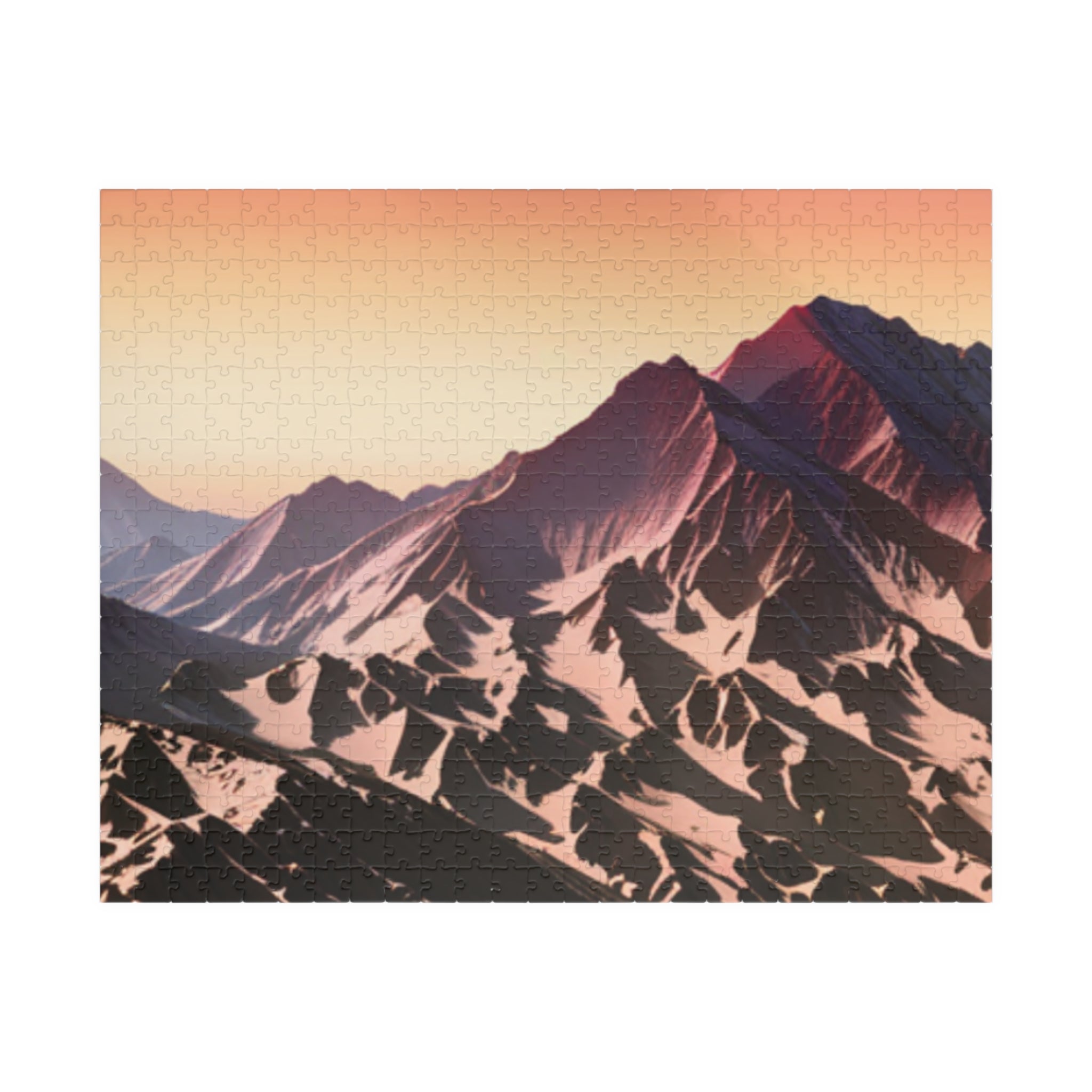 Morning light Mountain Puzzle (110, 252, 520, 1014-piece)