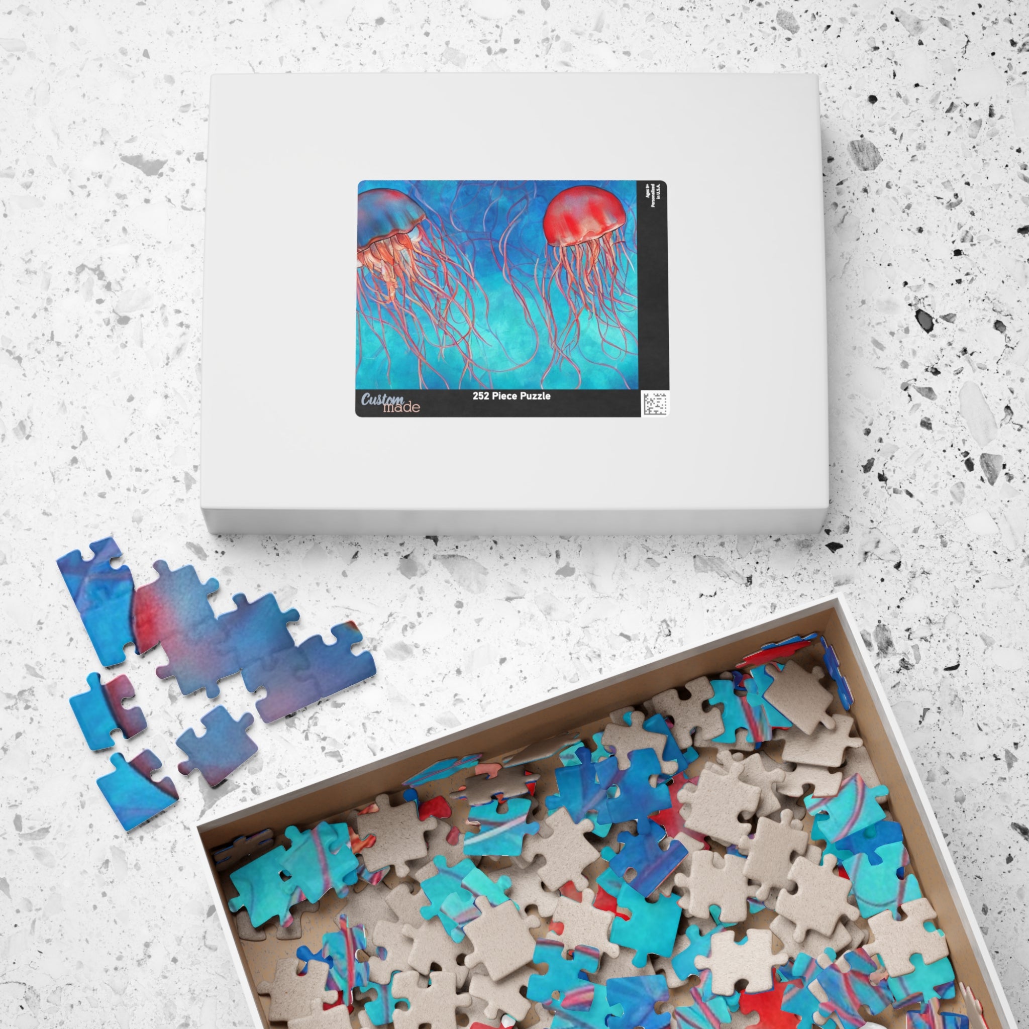 Vibrant Jellyfish Puzzle