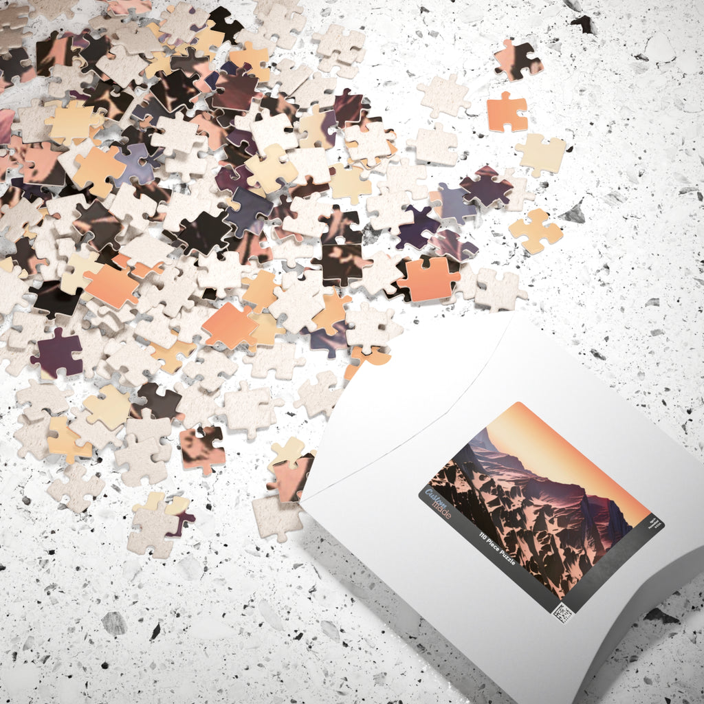 Morning light Mountain Puzzle (110, 252, 520, 1014-piece)
