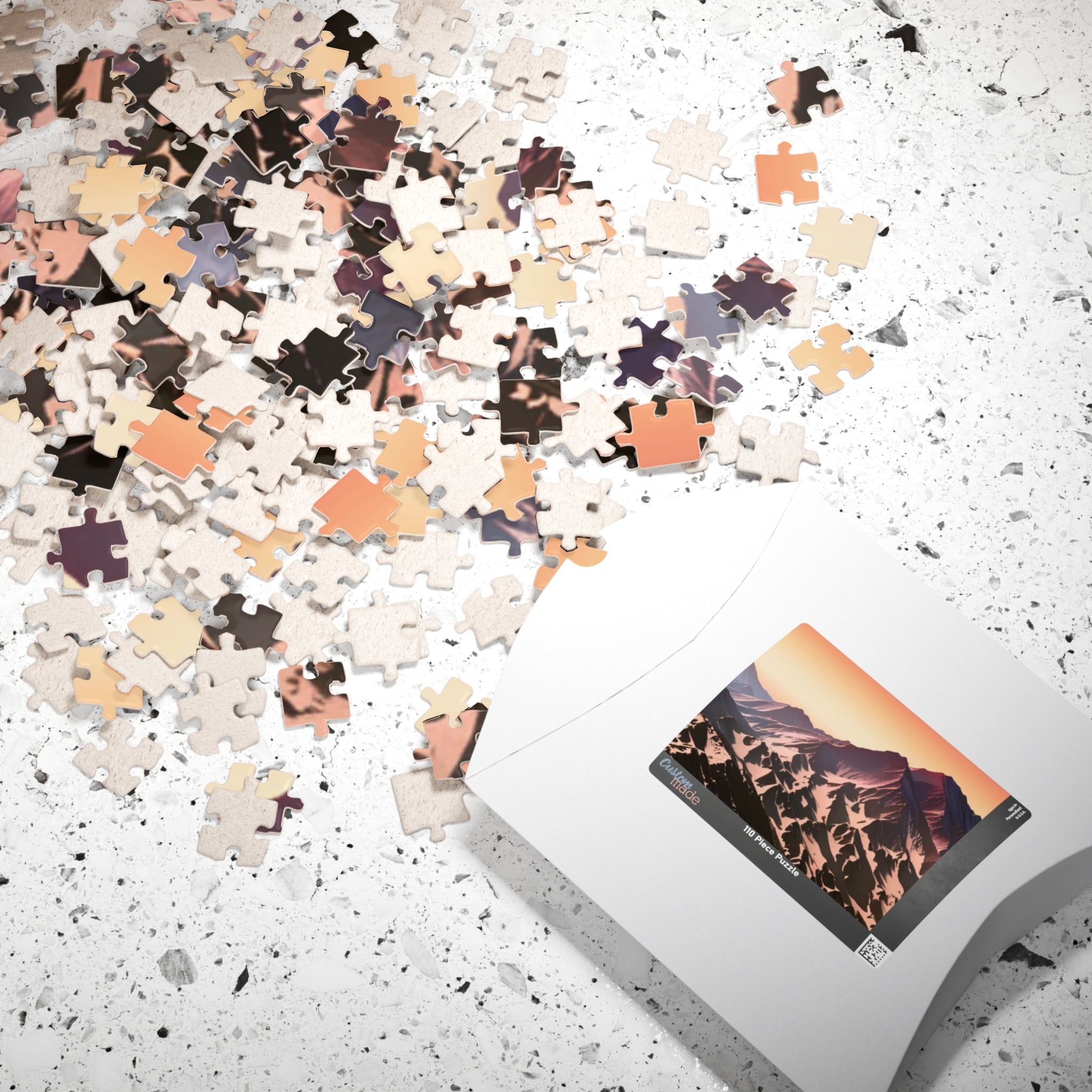 Morning light Mountain Puzzle (110, 252, 520, 1014-piece)