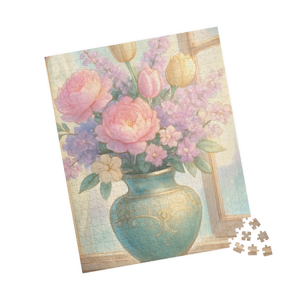 Floral Window Bouquet Puzzle —