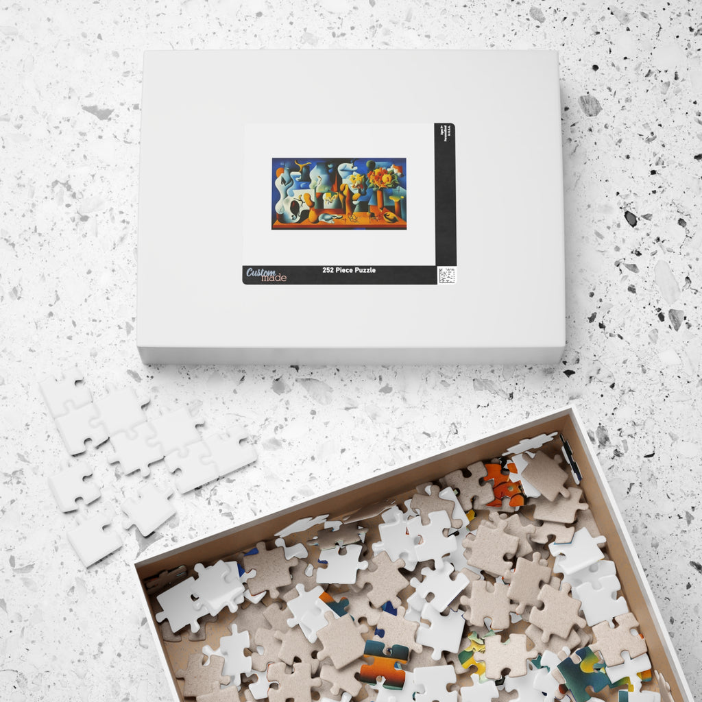 Abstract Flowers Series 2 Puzzle (110, 252, 520, 1014-piece)