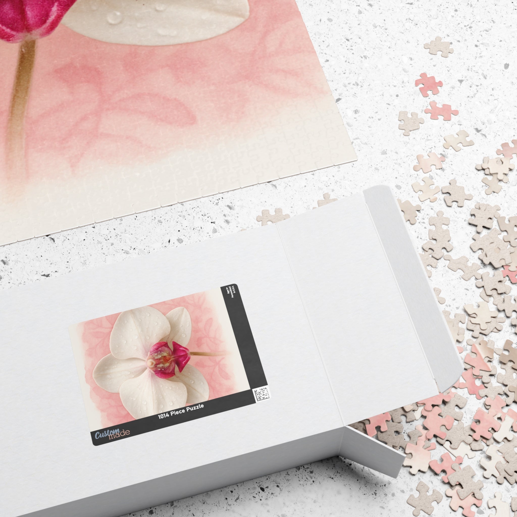 Orchid Blossom in Pink Jigsaw Puzzle —