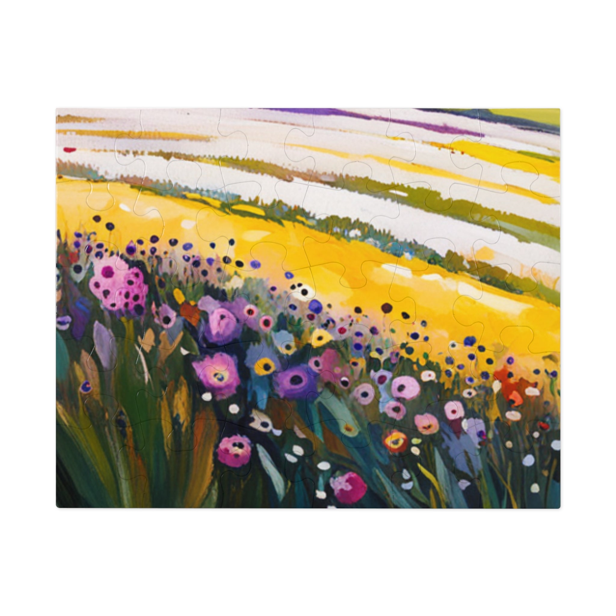 Field of Flower Jigsaw Puzzle (30, 110, 252, 500,1000-Piece)