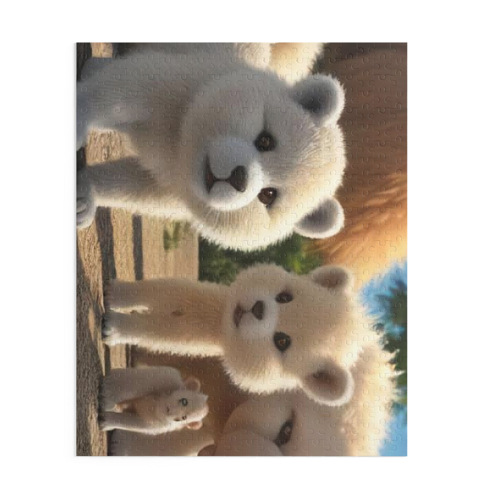 Fluffy Carton Critter Puzzle