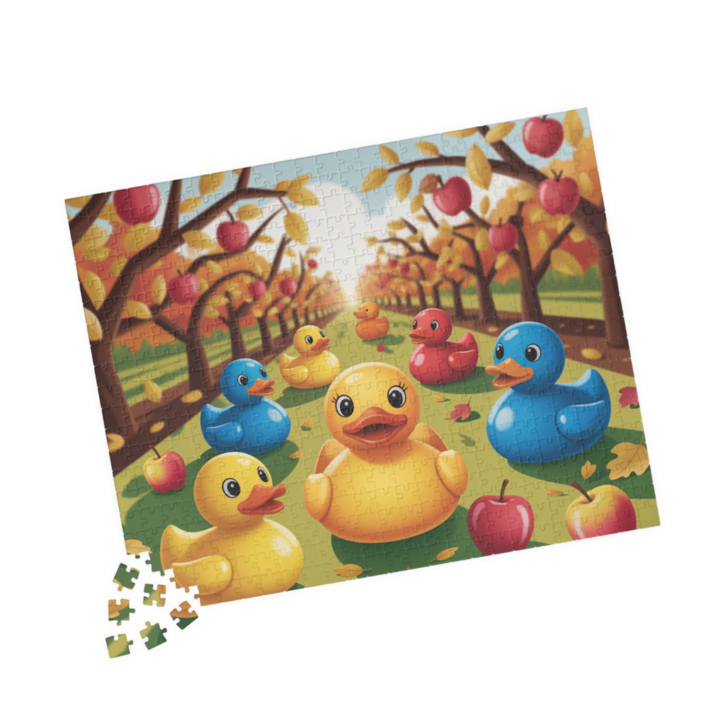 Autumn Apples Puzzle, Fun Family Activity, Perfect for Thanksgiving, Cozy Nights In, Unique Gift Idea, Seasonal Decor