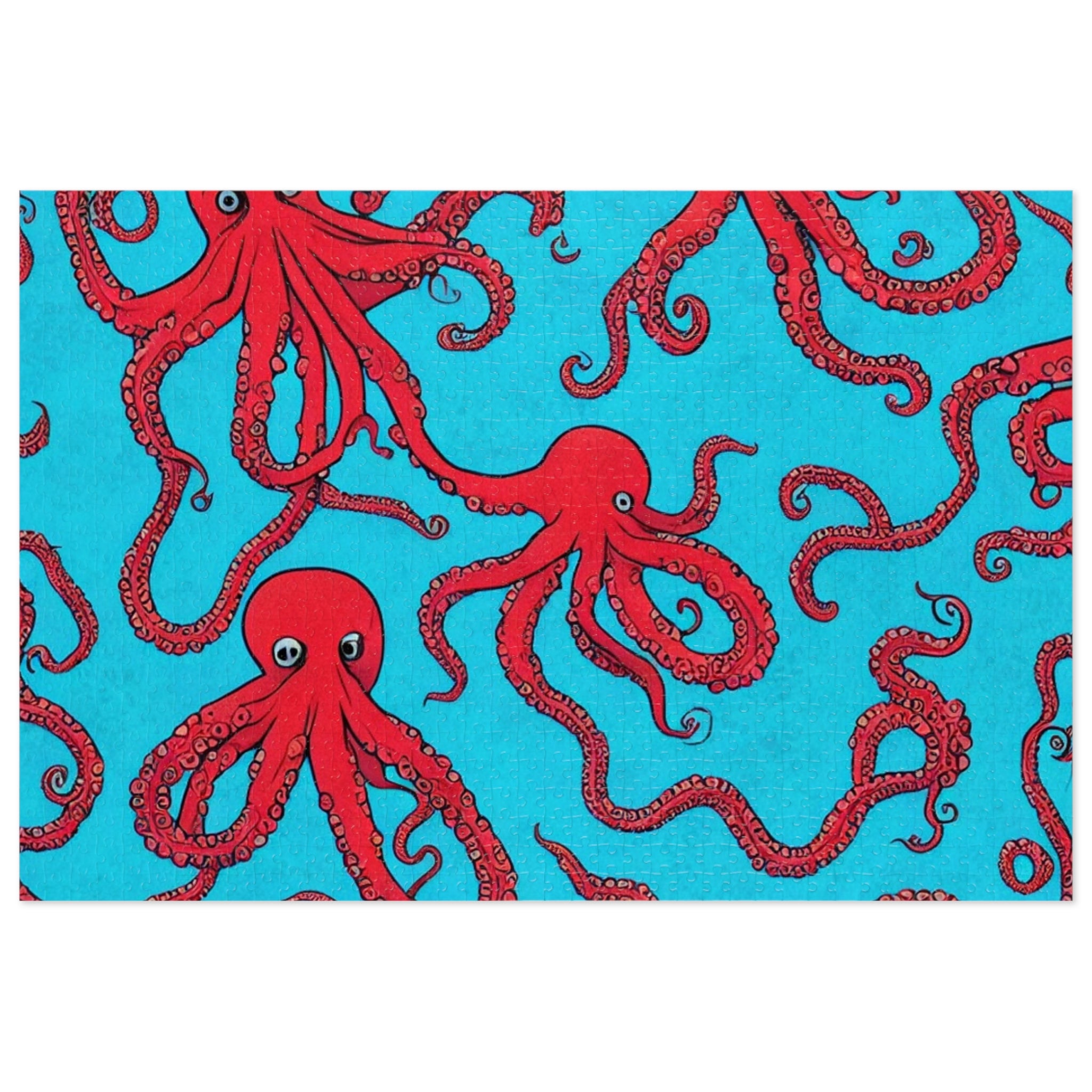Silly Octopi Jigsaw Puzzle