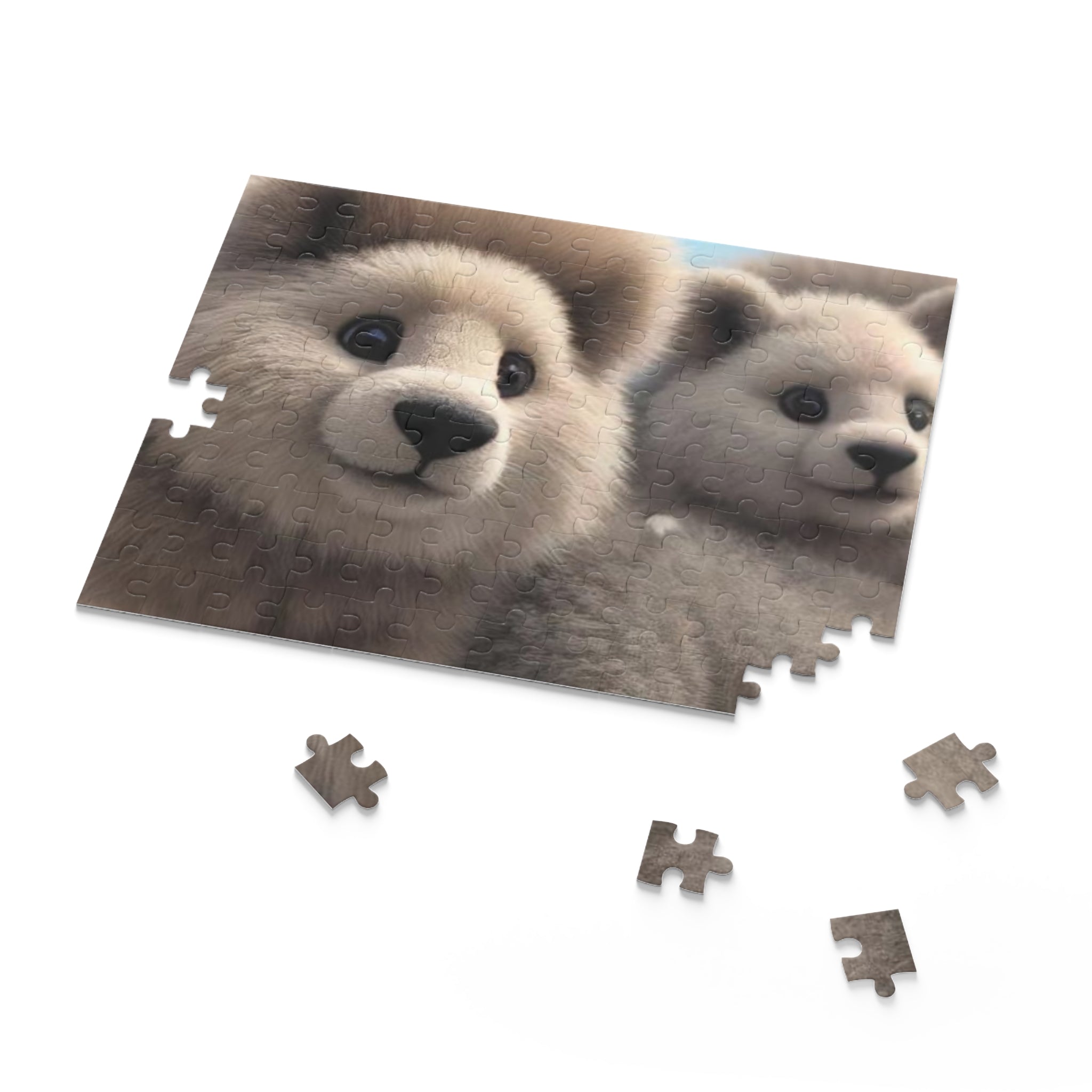 Fluffy Lion Critter Puzzle