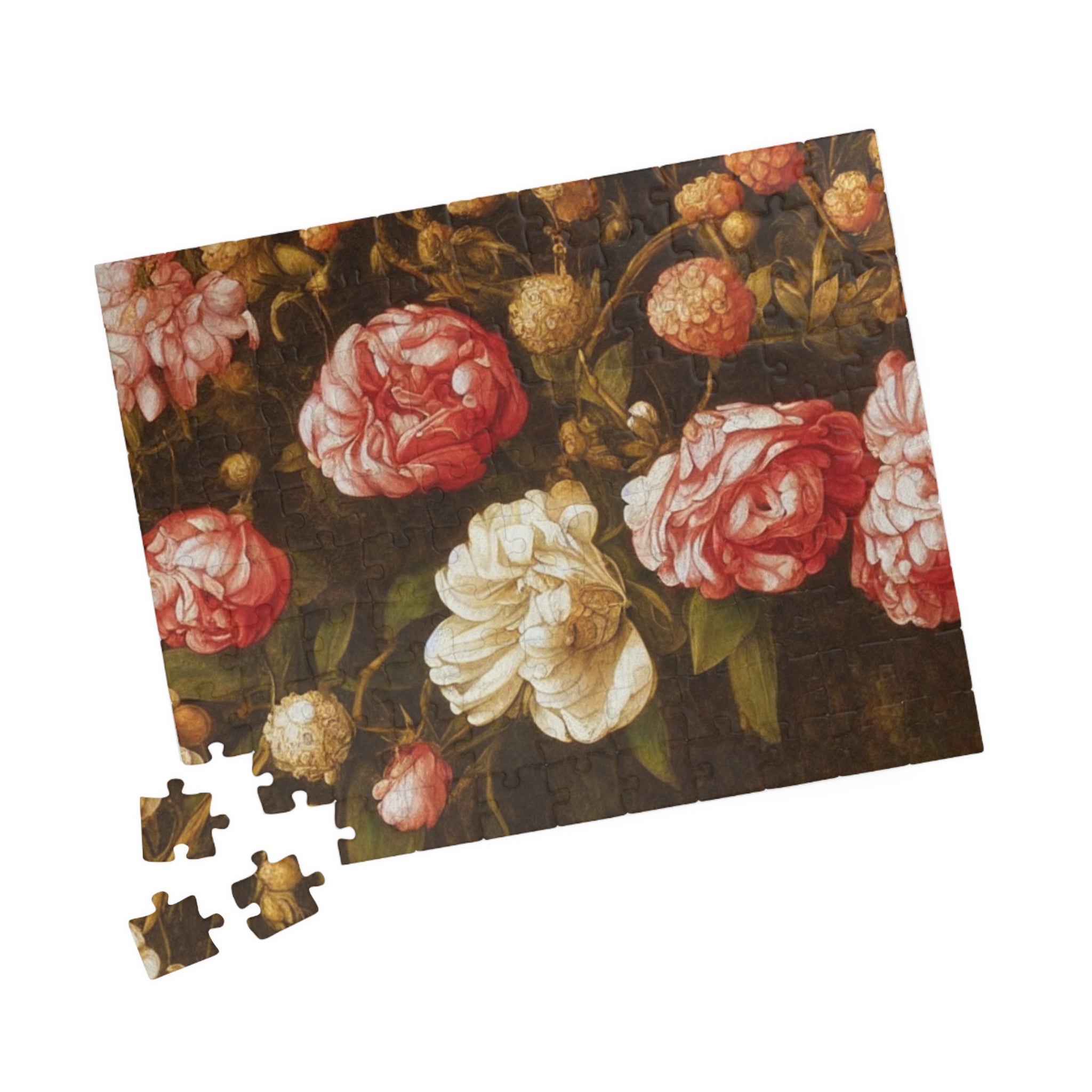Floral Still Life 3 Puzzle (110, 252, 520, 1014-piece)