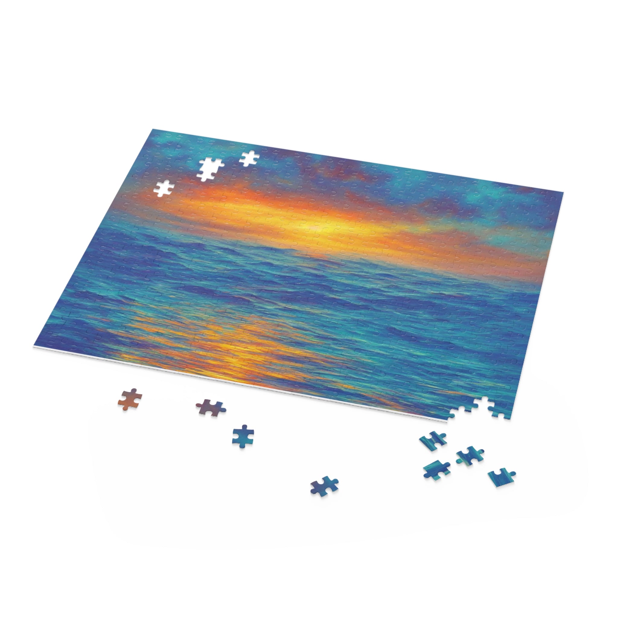 Ocean Sunrise Puzzle Series 4