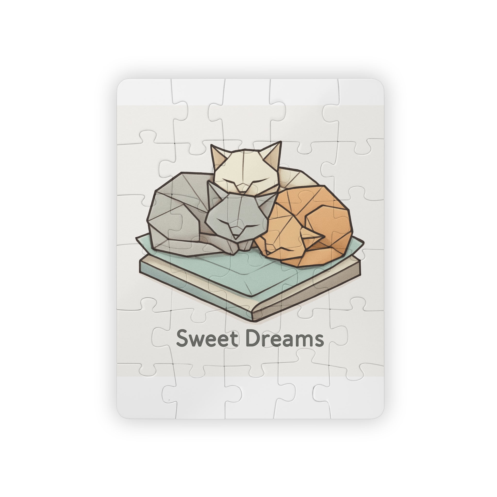 Sleepy Kitties Puzzle — Kids 30-Piece "Sweet Dreams" Sleeping Cats