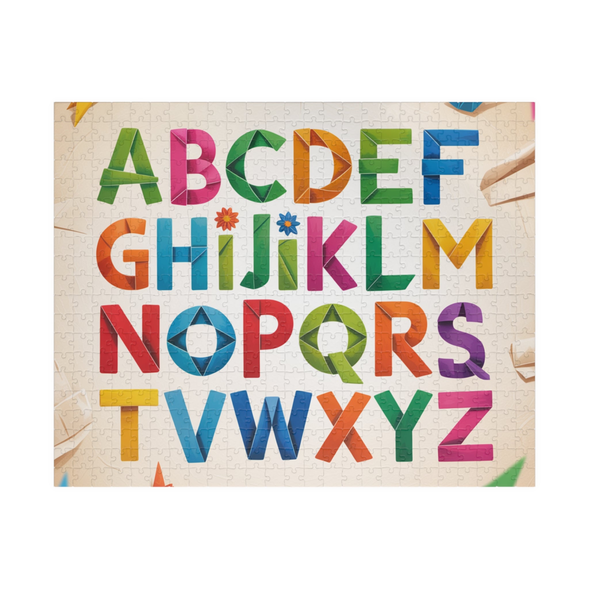 Colorful ABC Puzzle for Kids, Educational Fun, Perfect for Family Game Night, Toddler Learning, Birthday Gift
