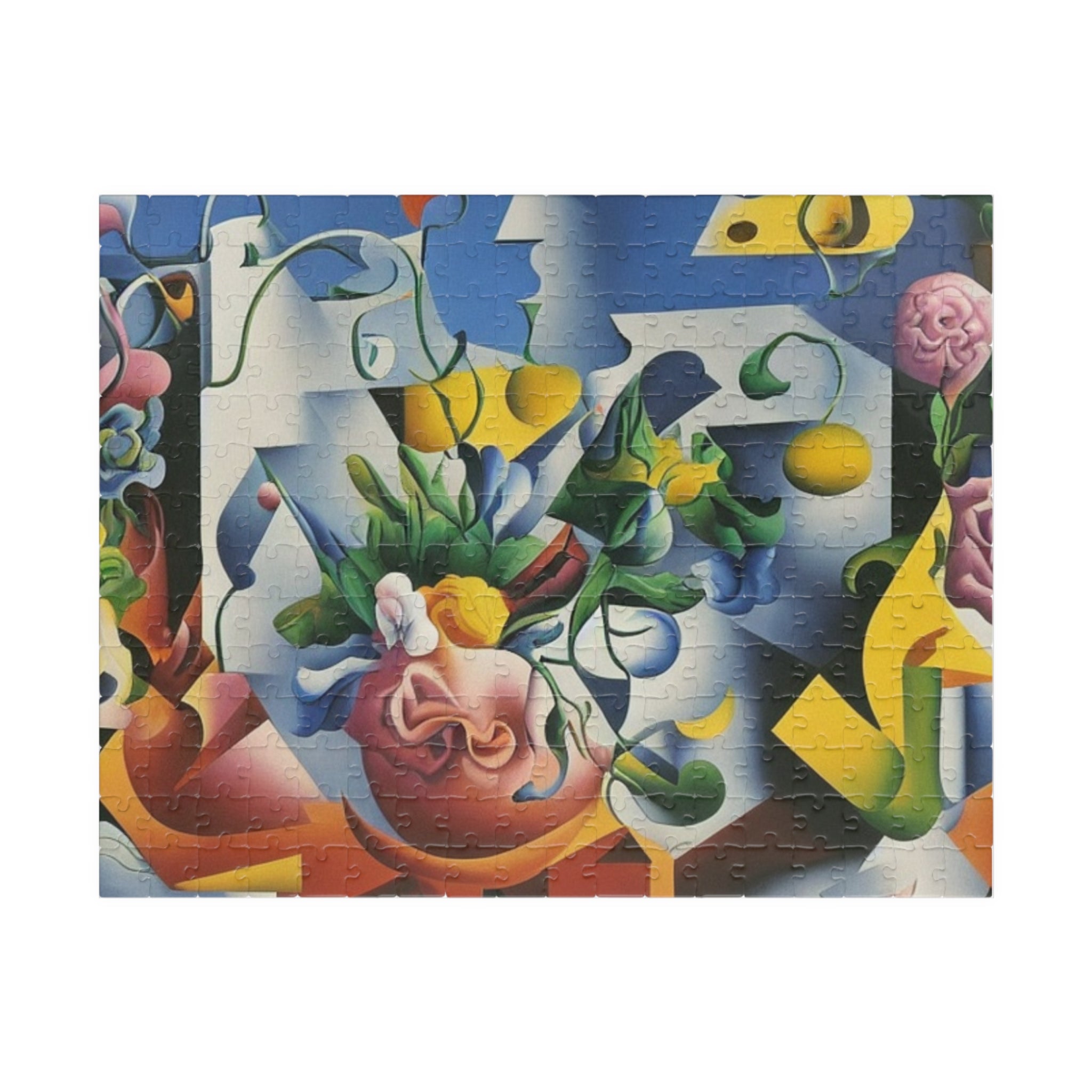 Abstract Flowers Series 4 Puzzle (110, 252, 520, 1014-piece)