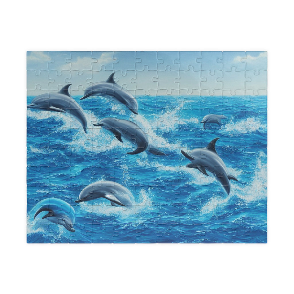 Dolphin Ocean Jigsaw Puzzle —