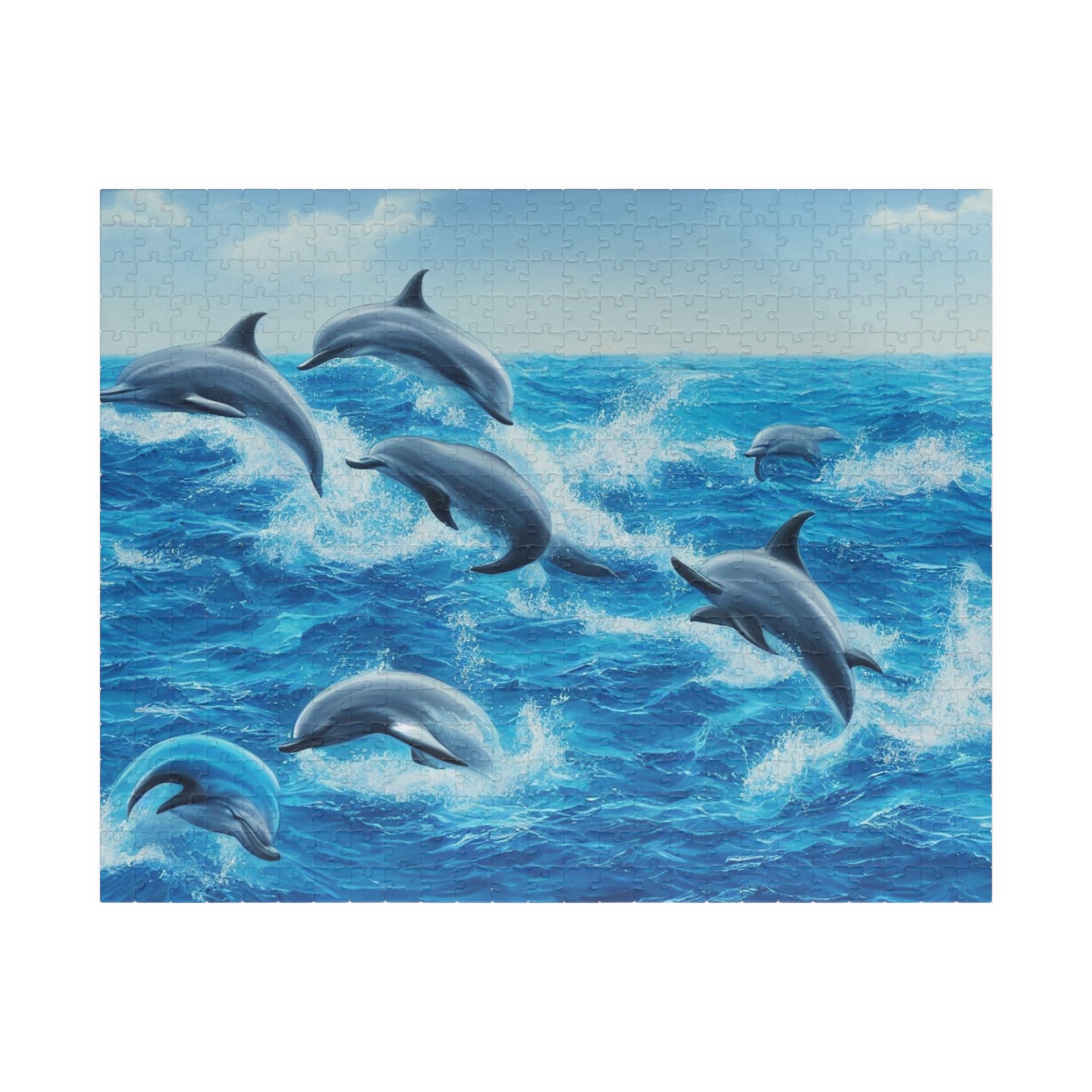 Dolphin Ocean Jigsaw Puzzle —