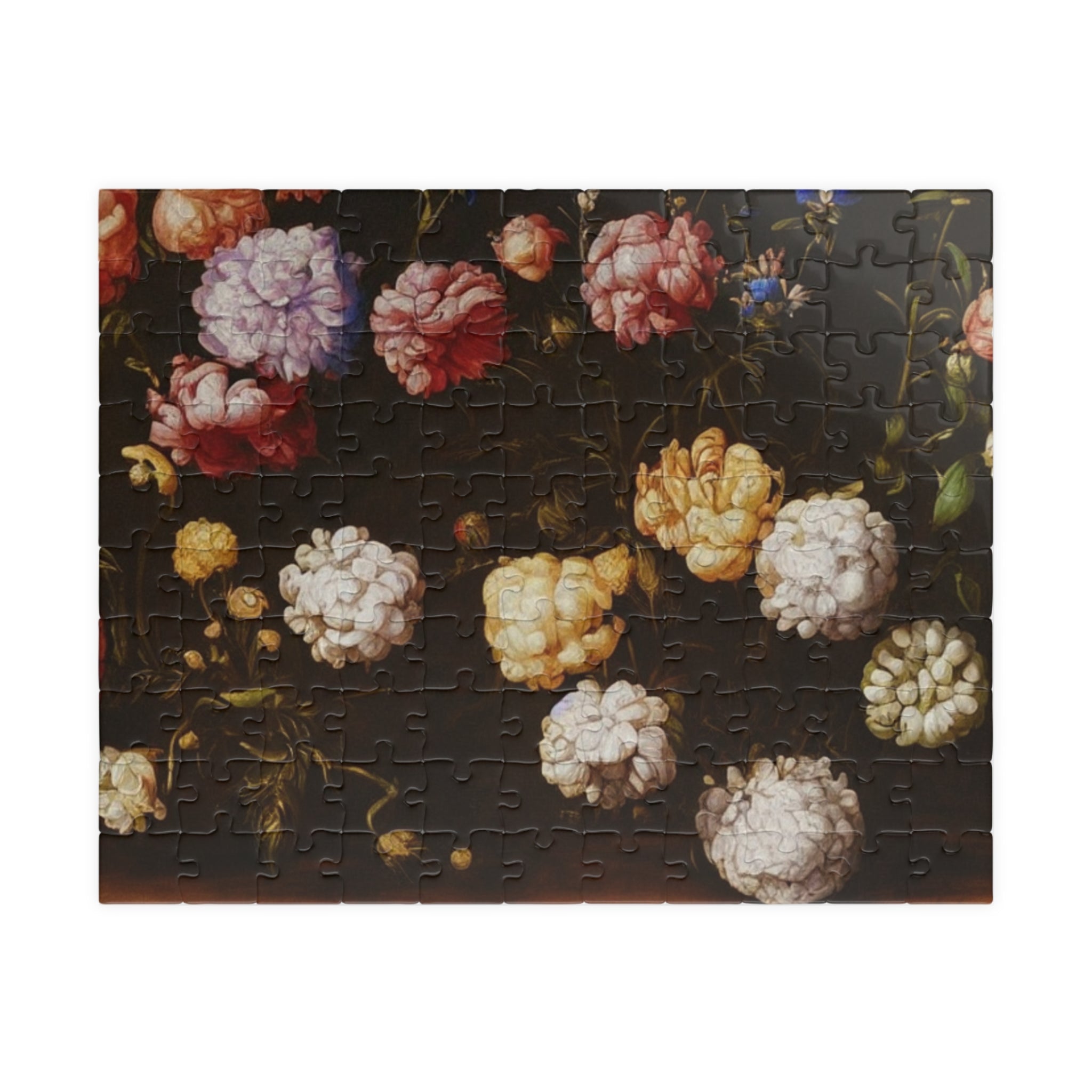 Flowers in the shadows Series 1 of 4 Puzzle (110, 252, 520, 1014-piece)