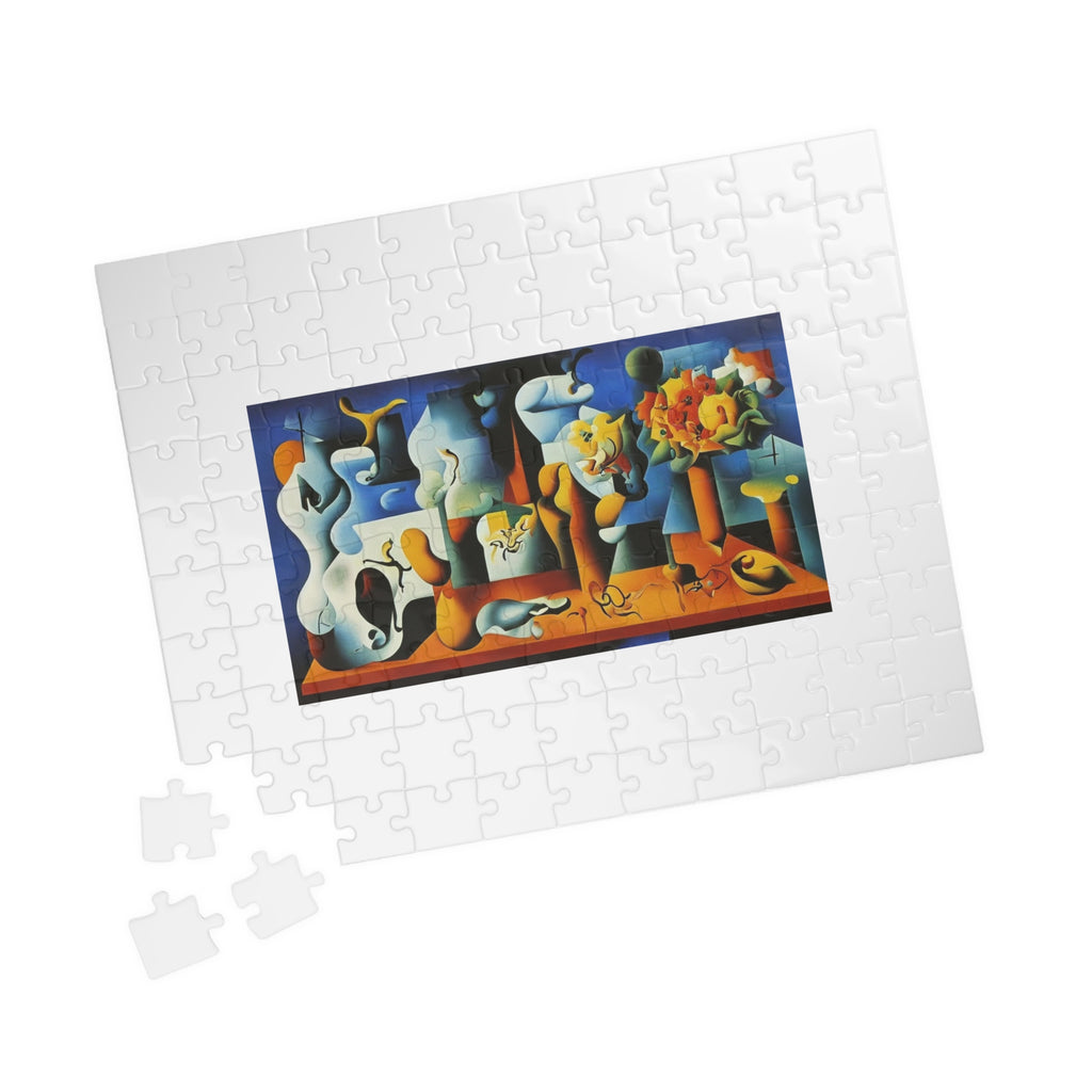 Abstract Flowers Series 2 Puzzle (110, 252, 520, 1014-piece)