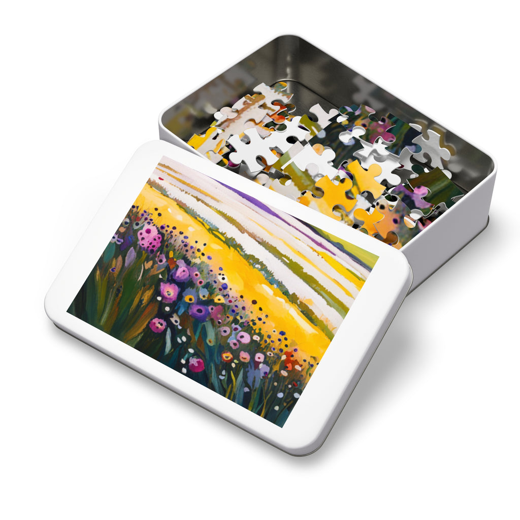 Field of Flower Jigsaw Puzzle (30, 110, 252, 500,1000-Piece)