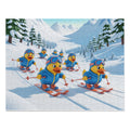 Skiing Ducks Jigsaw Puzzle