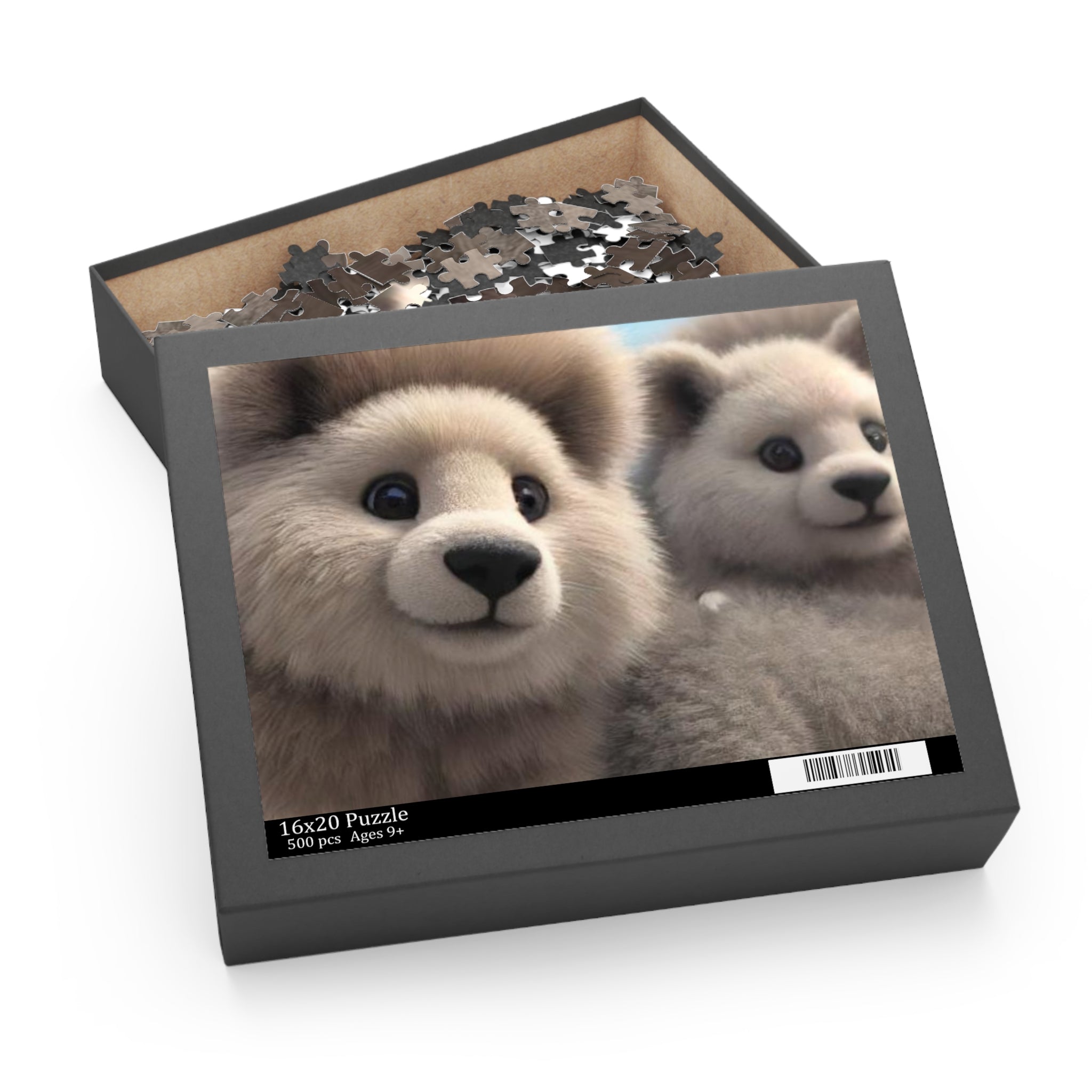 Fluffy Lion Critter Puzzle