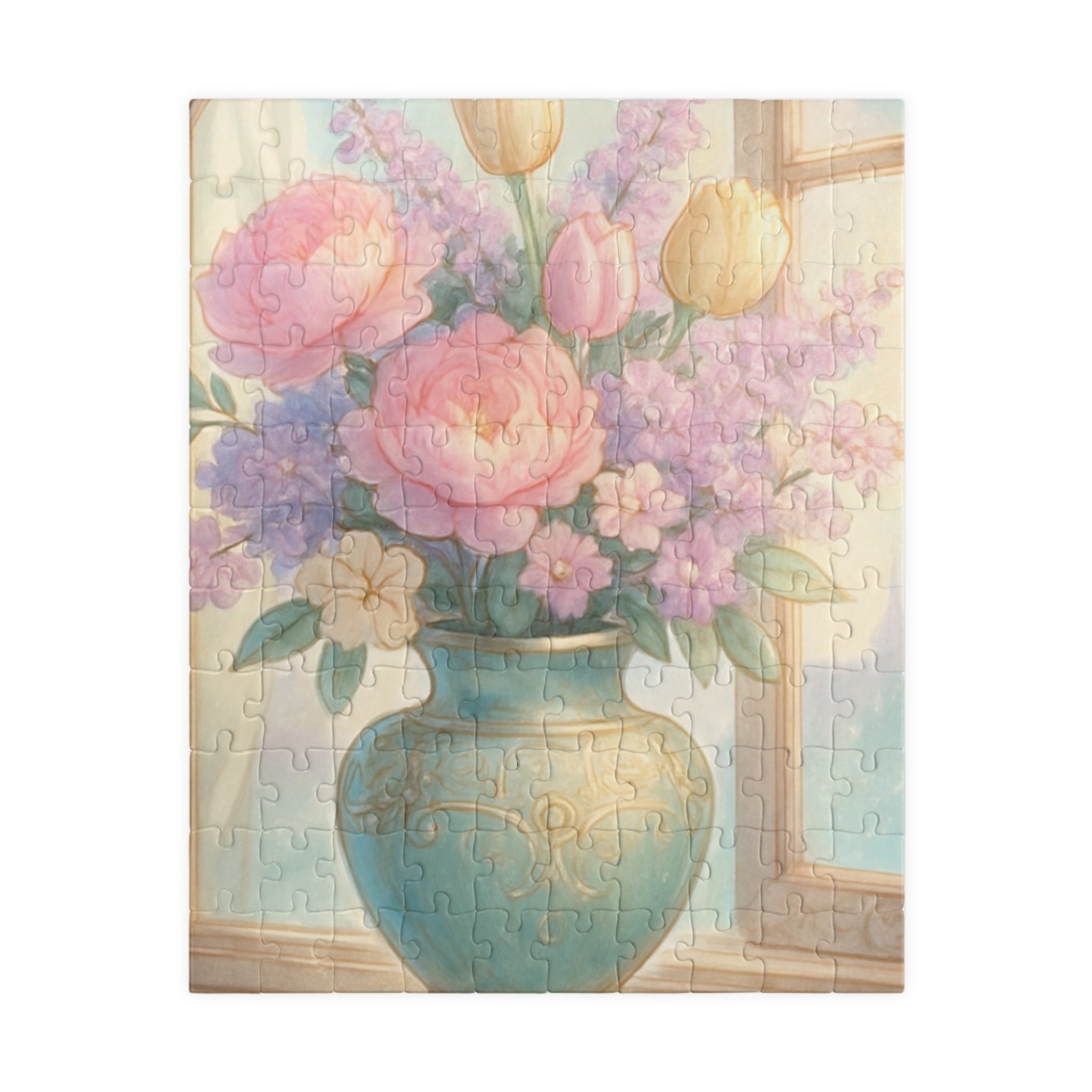 Floral Window Bouquet Puzzle —