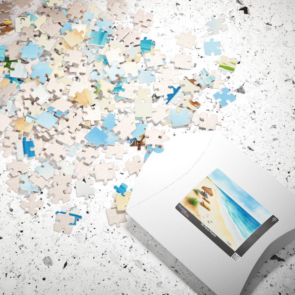 Serene Beach Scene Puzzle Series 3