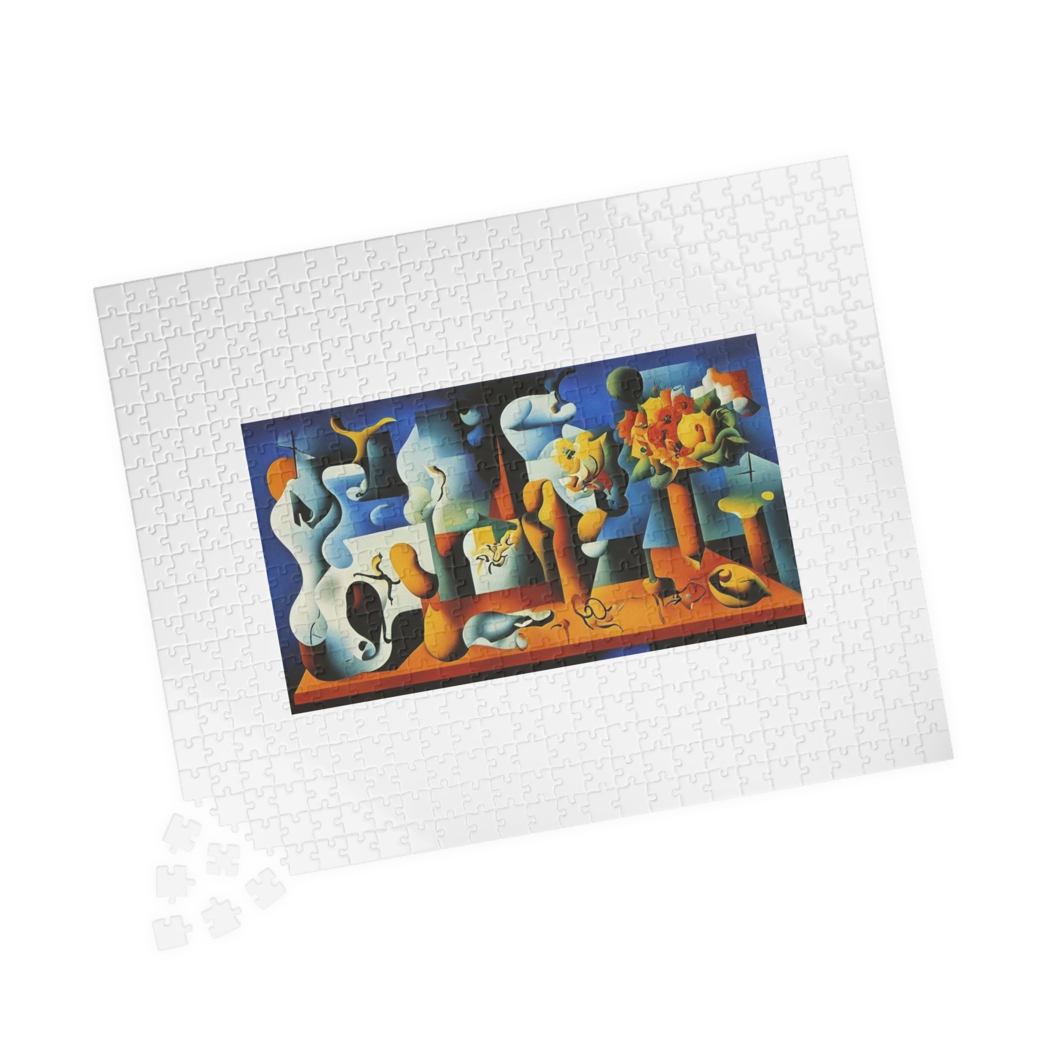 Abstract Flowers Series 2 Puzzle (110, 252, 520, 1014-piece)