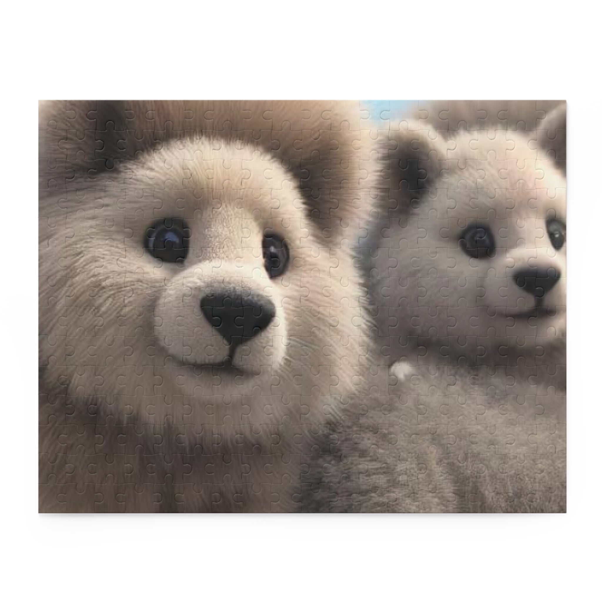 Fluffy Lion Critter Puzzle