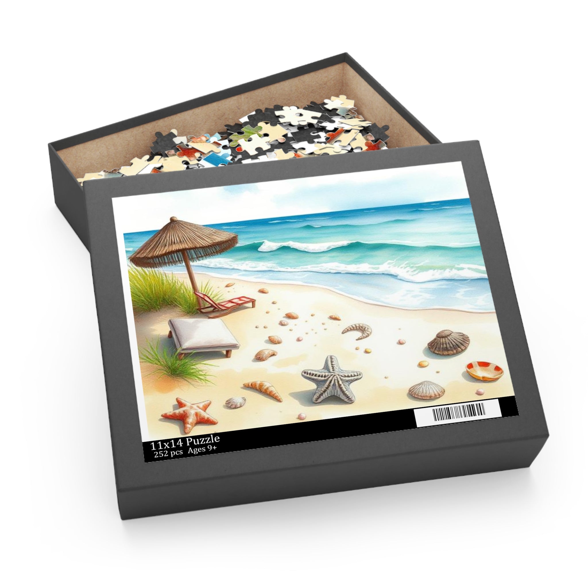 Beach Scene- Relaxing Coastal Series 2