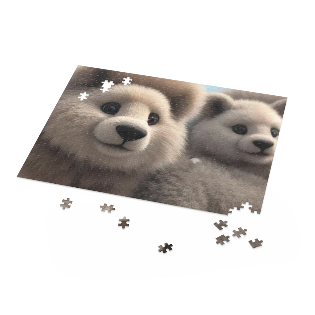 Fluffy Lion Critter Puzzle
