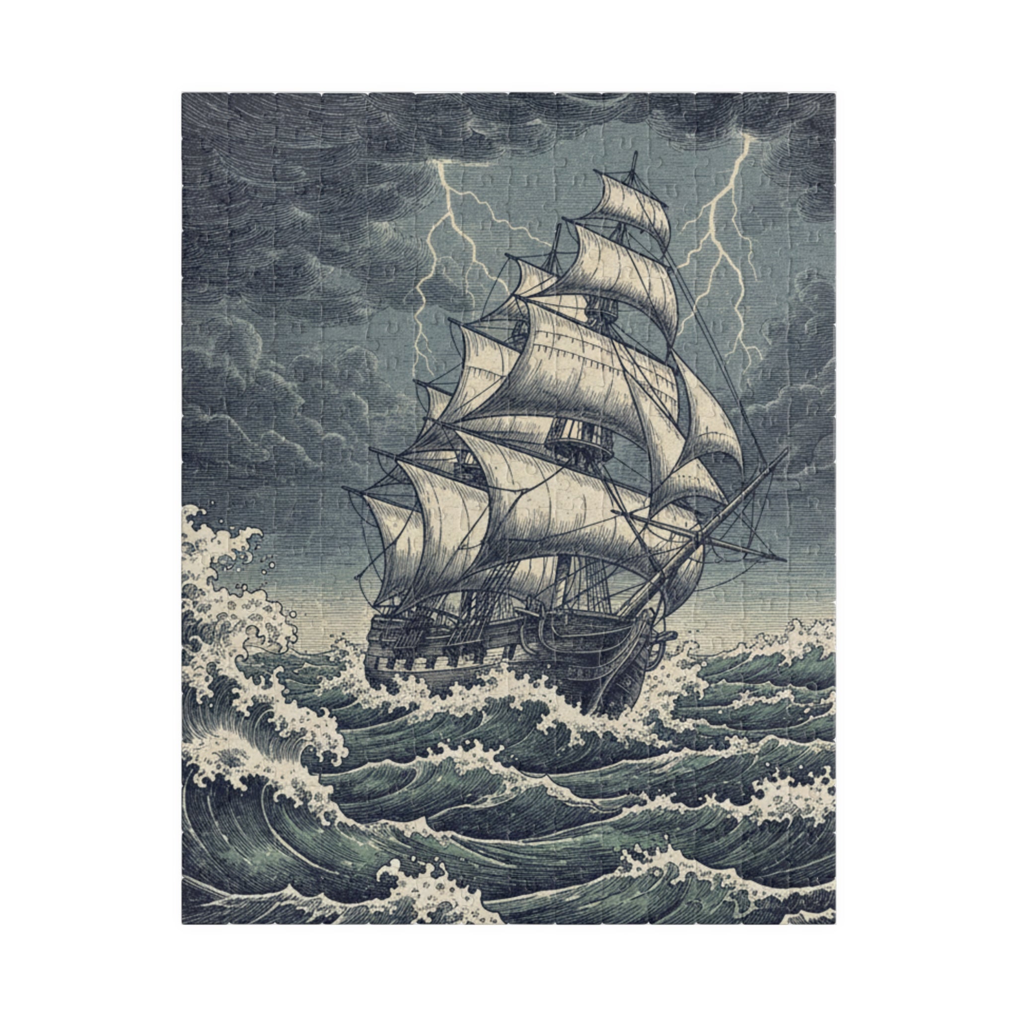 Stormy Seas Ship Puzzle —