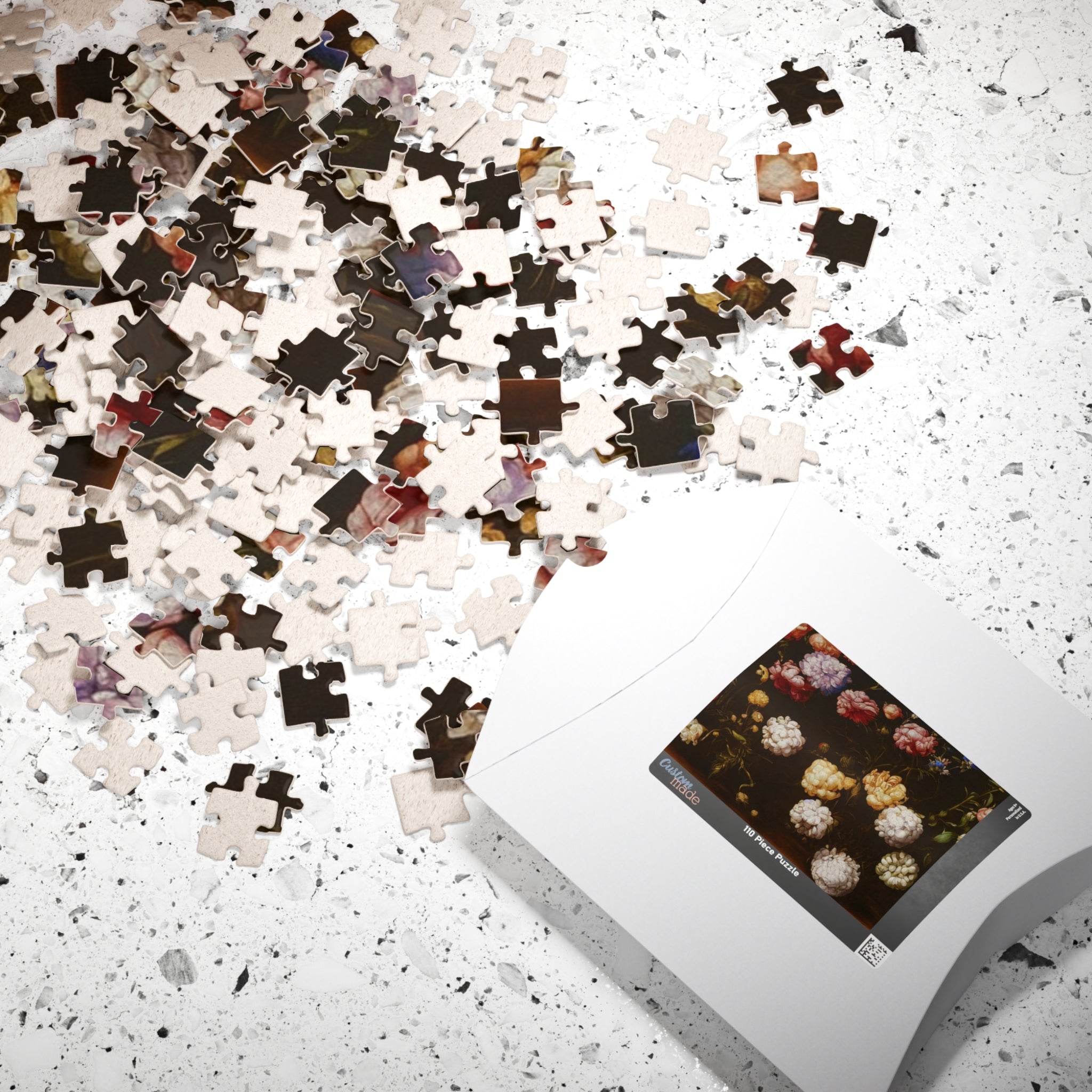 Flowers in the shadows Series 1 of 4 Puzzle (110, 252, 520, 1014-piece)