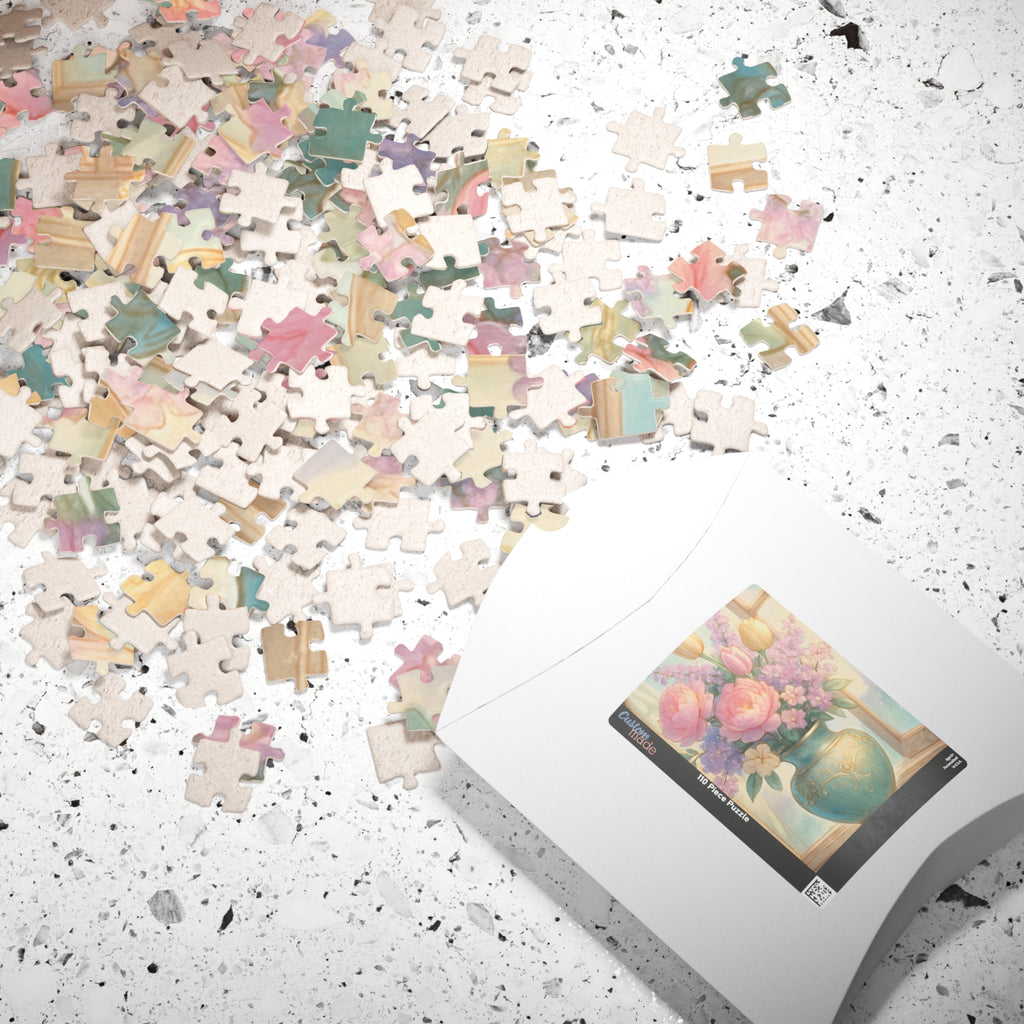 Floral Window Bouquet Puzzle —