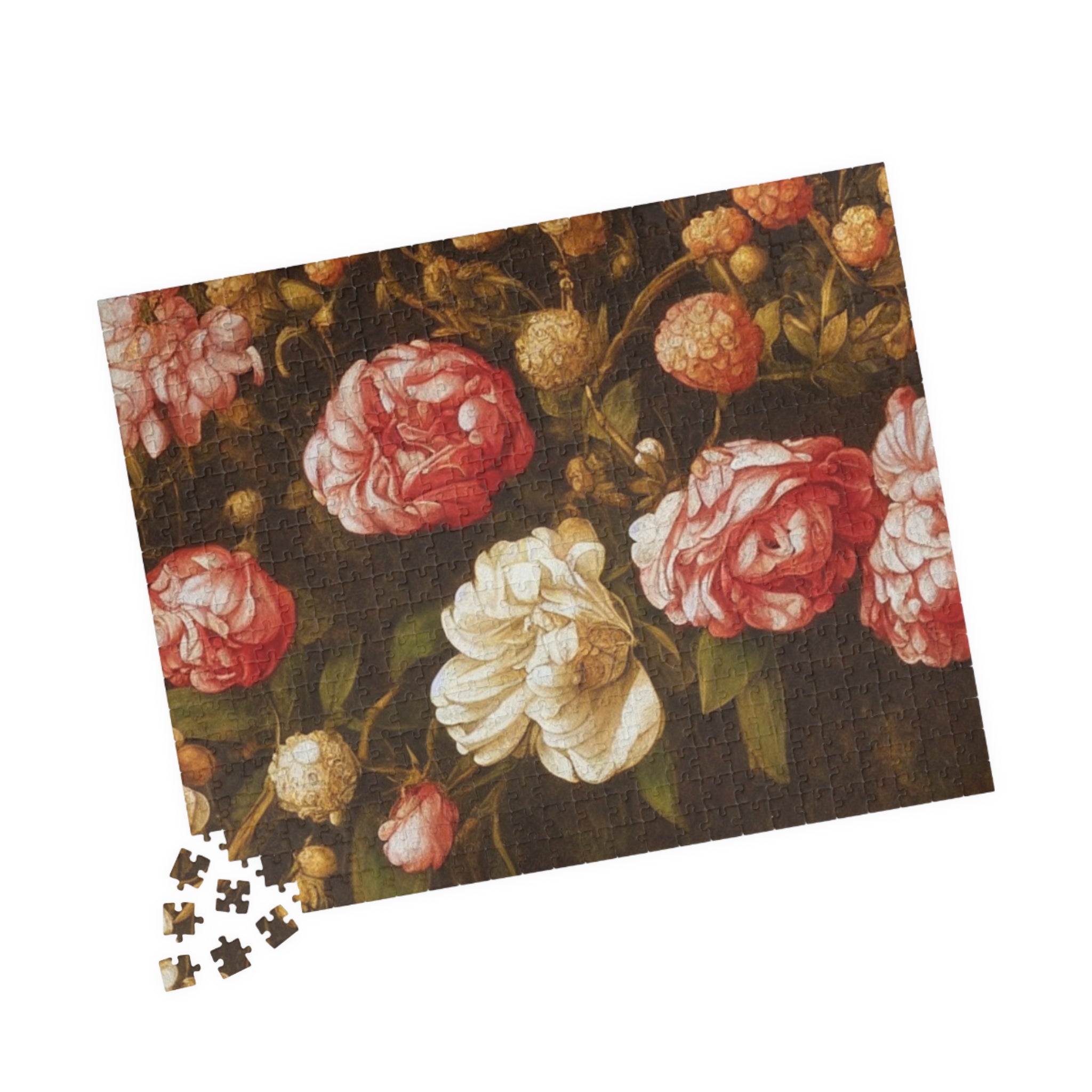 Floral Still Life 3 Puzzle (110, 252, 520, 1014-piece)