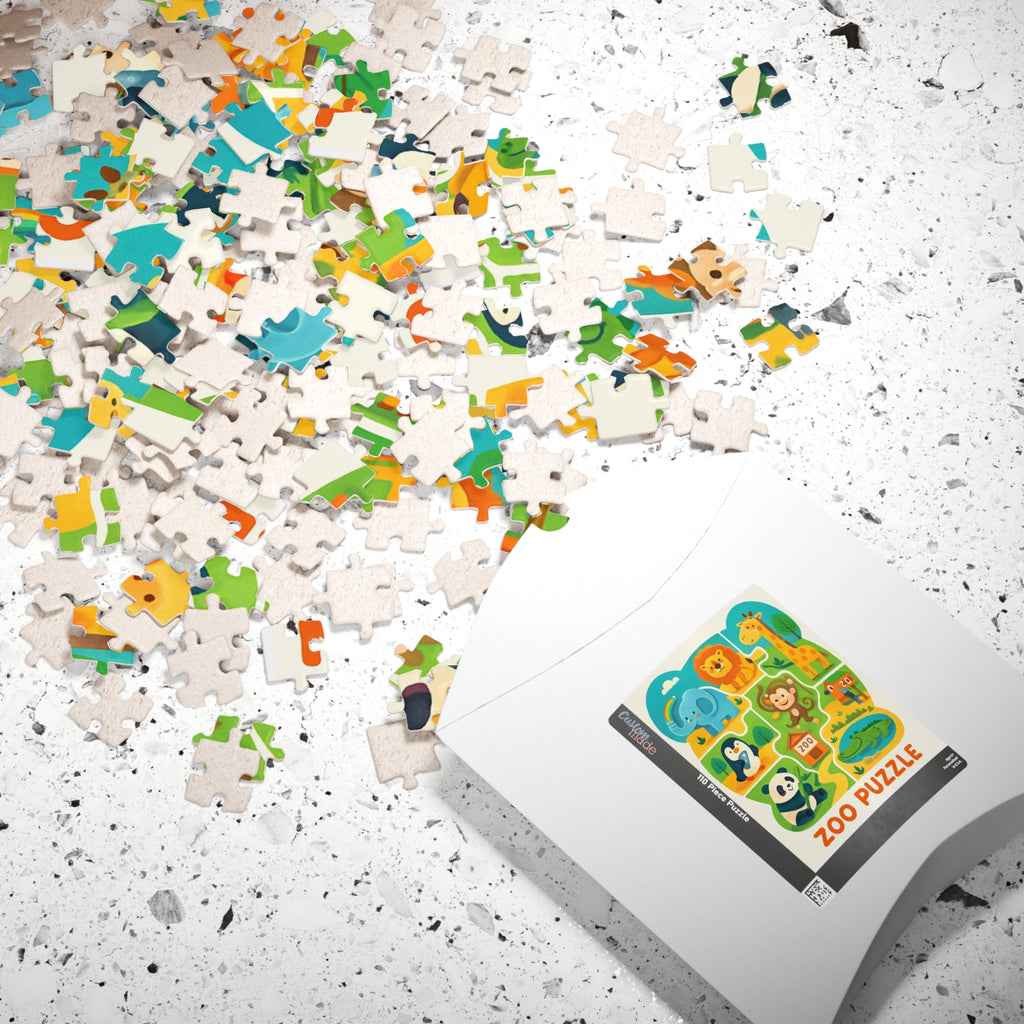 Zoo Animals Kids Puzzle — 110/252/520/1014-Piece Educational Jigsaw