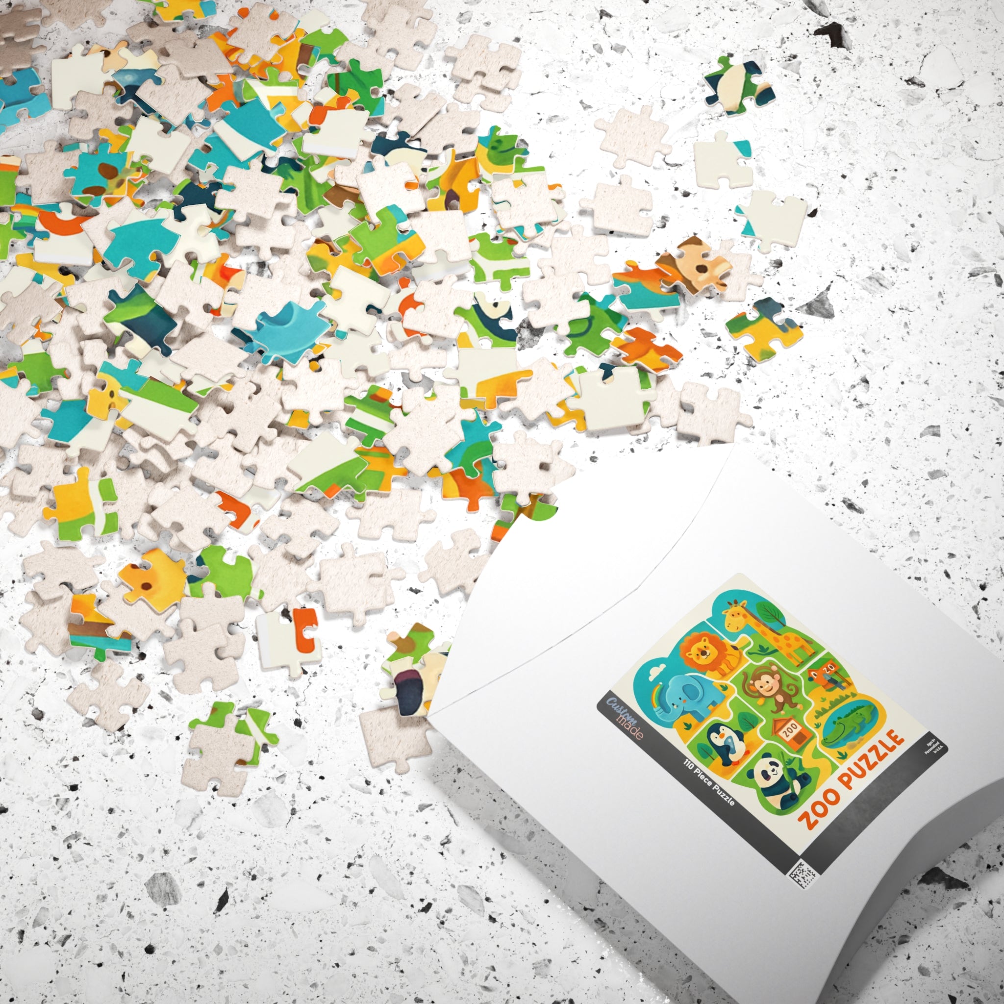 Zoo Animals Kids Puzzle — 110/252/520/1014-Piece Educational Jigsaw